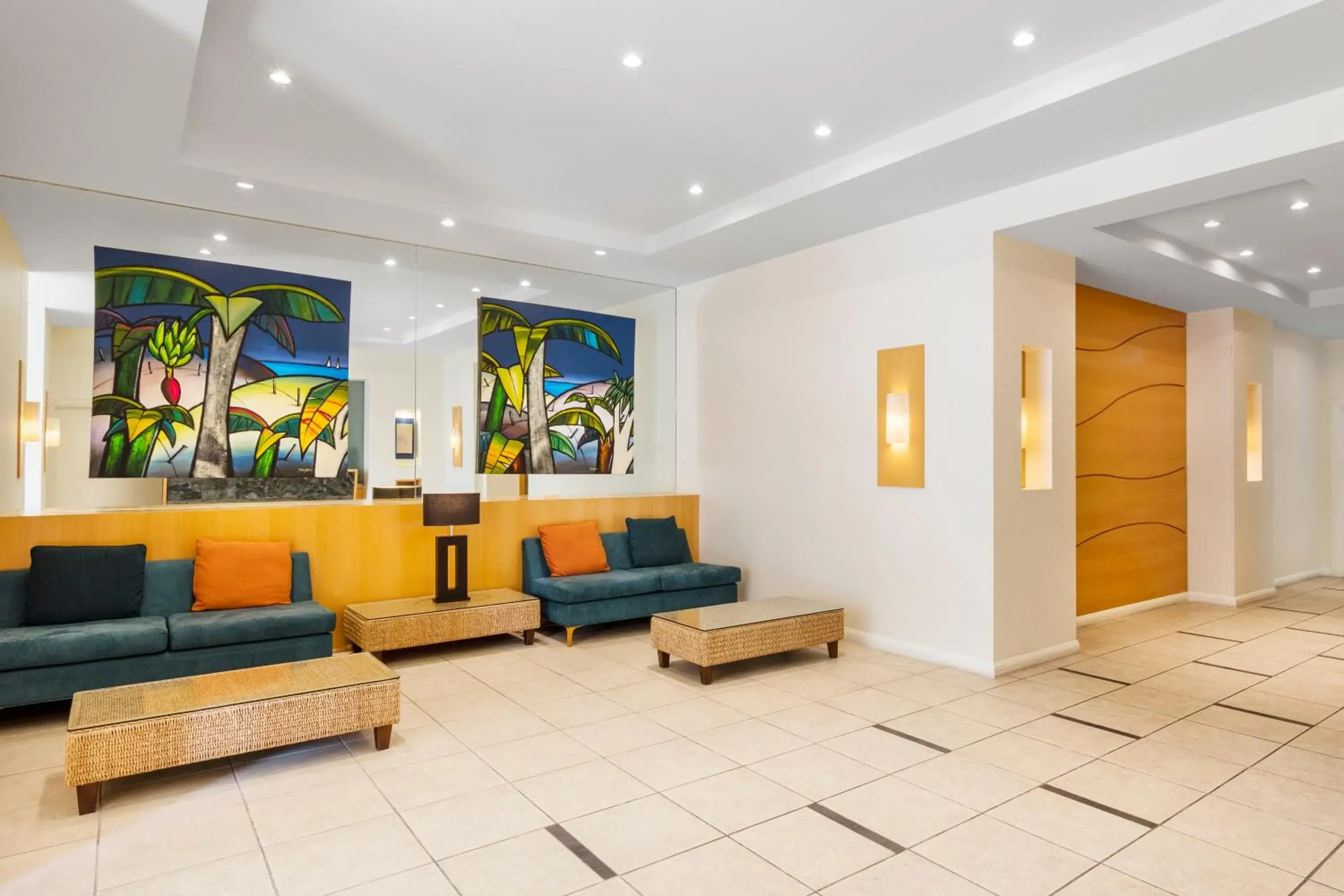 Lobby or reception in Oaks Sunshine Coast Seaforth Resort Lobby or reception in Oaks Sunshine Coast Seaforth Resort