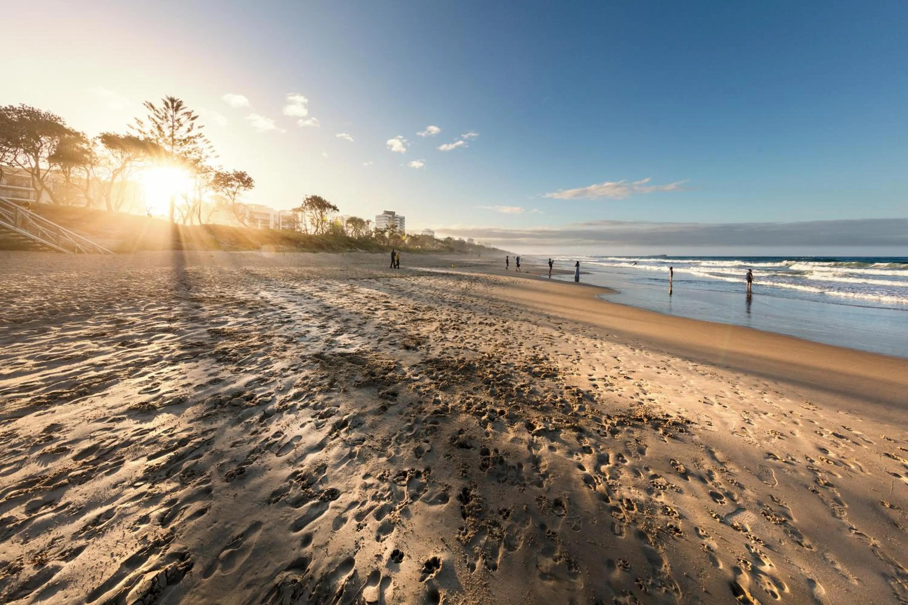 Beach in Oaks Sunshine Coast Seaforth Resort