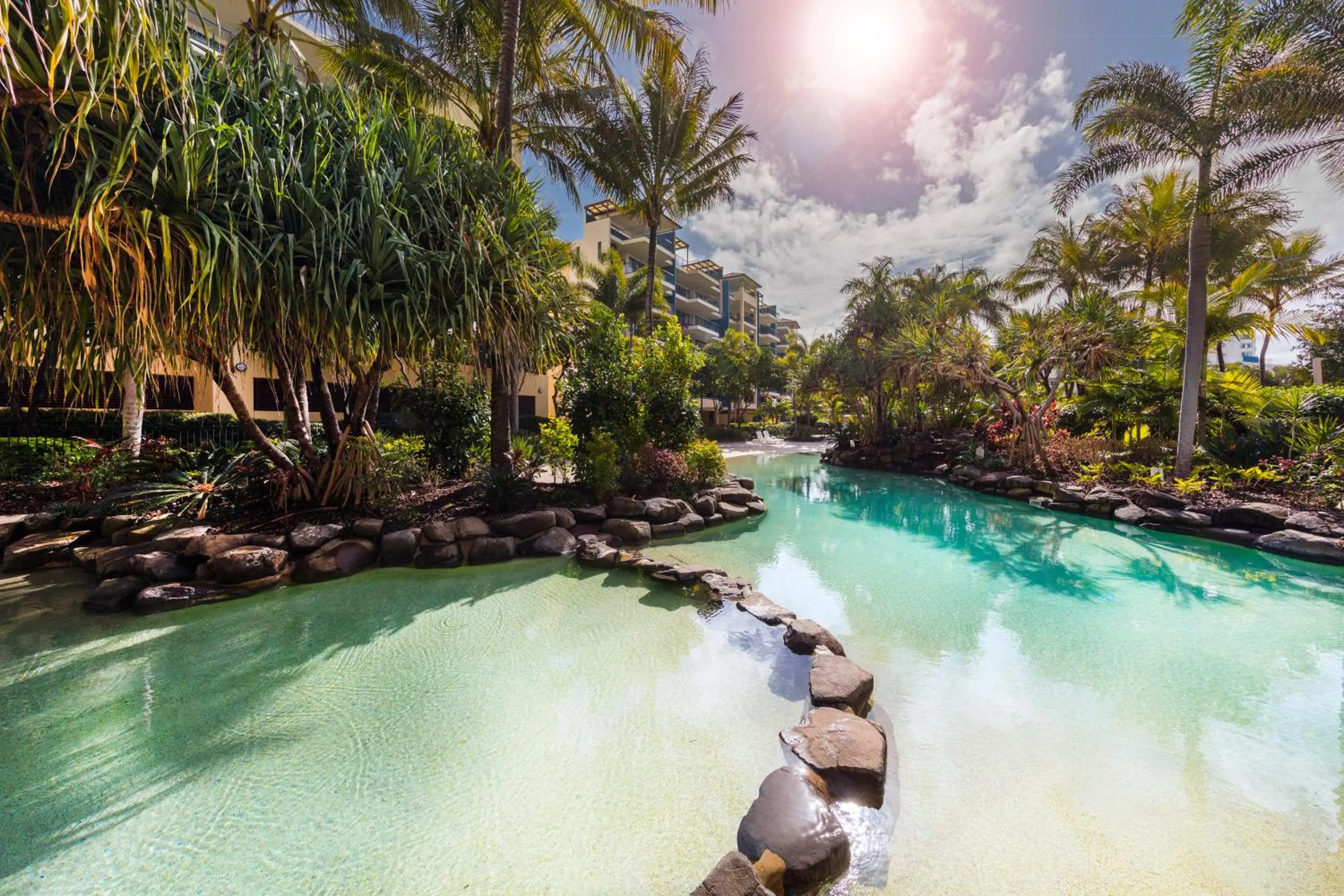 Swimming pool in Oaks Sunshine Coast Seaforth Resort