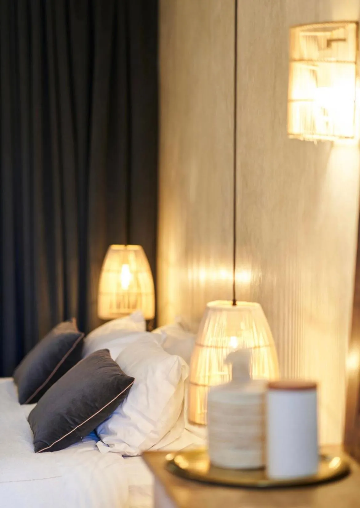 Bed in Riad Rafaele & SPA