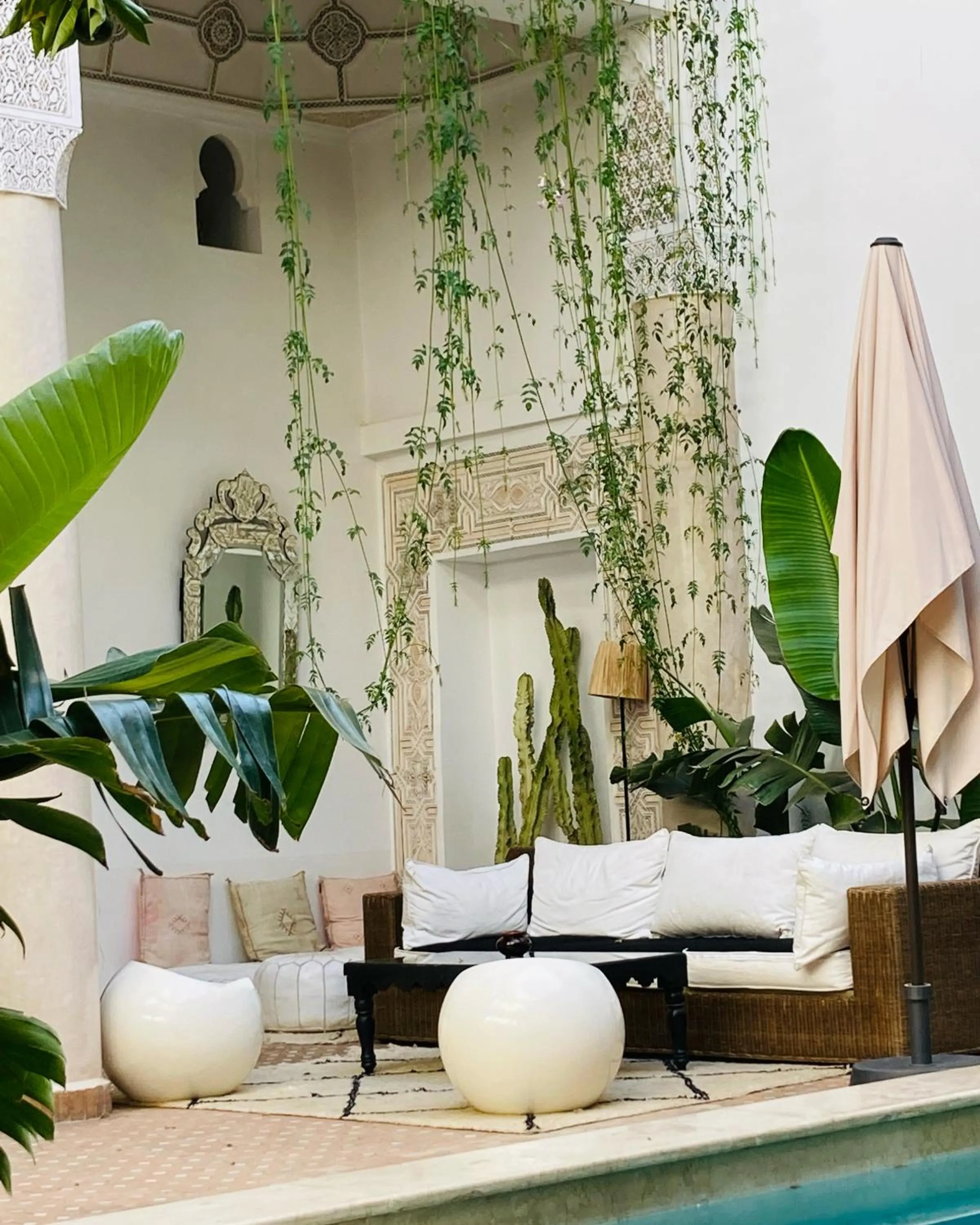 Patio in Riad Rafaele & SPA