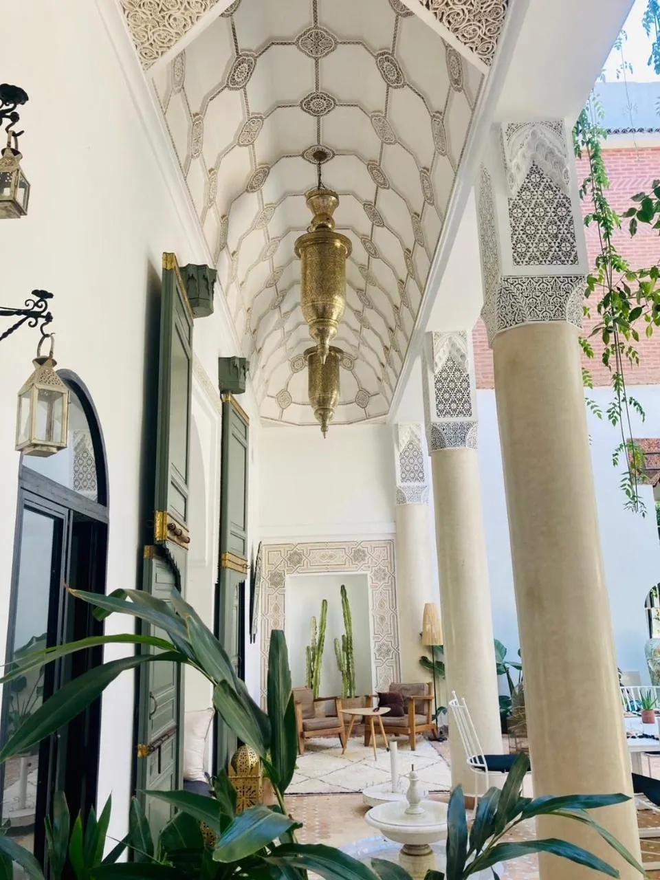 Patio in Riad Rafaele & SPA