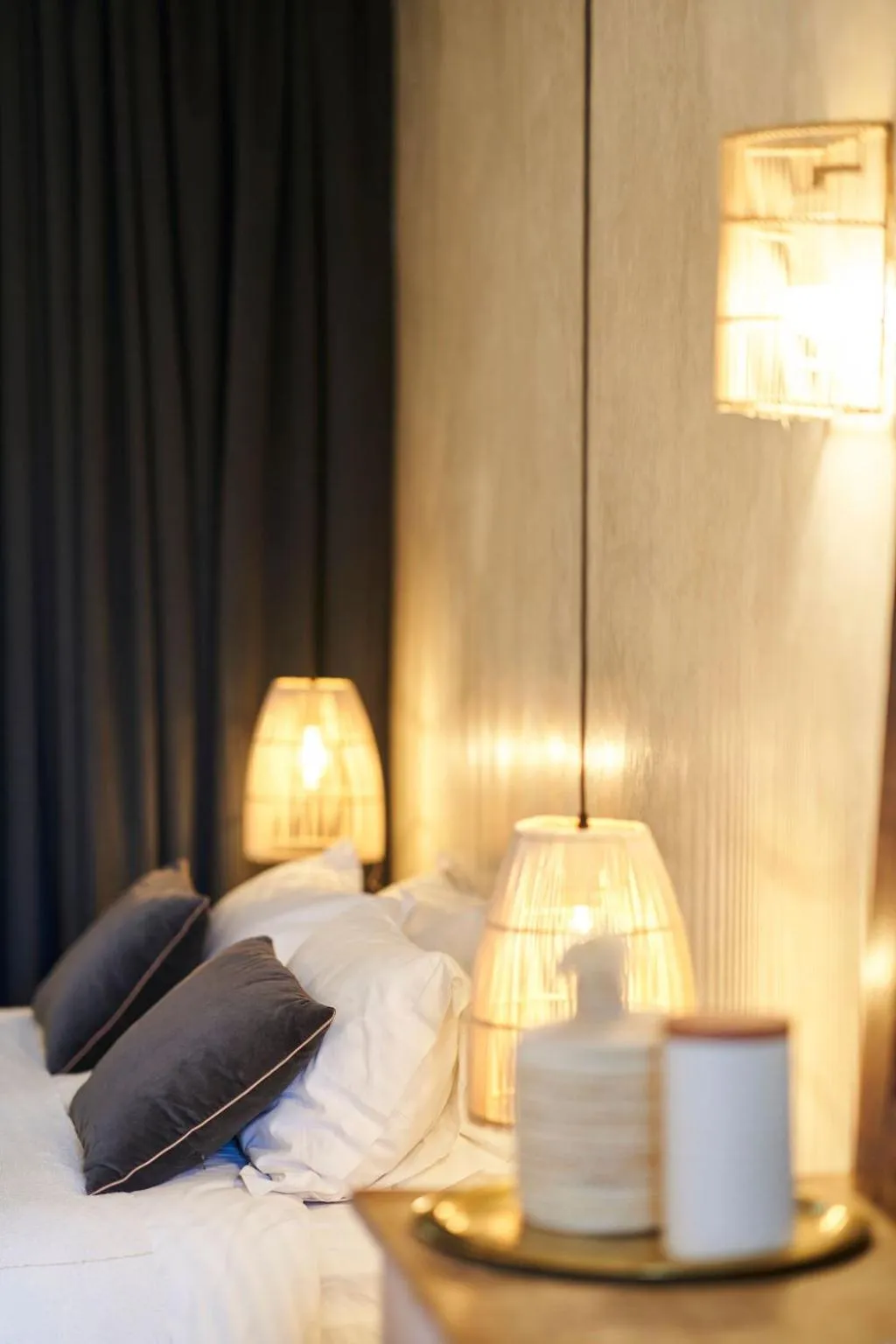 Bed in Riad Rafaele & SPA