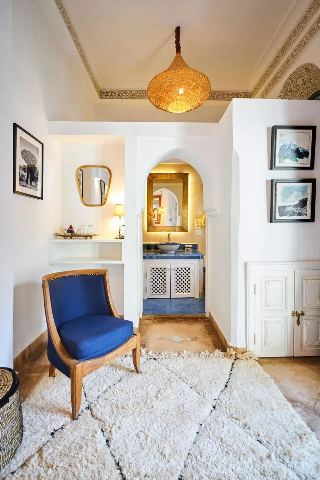 Bathroom in Riad Rafaele & SPA