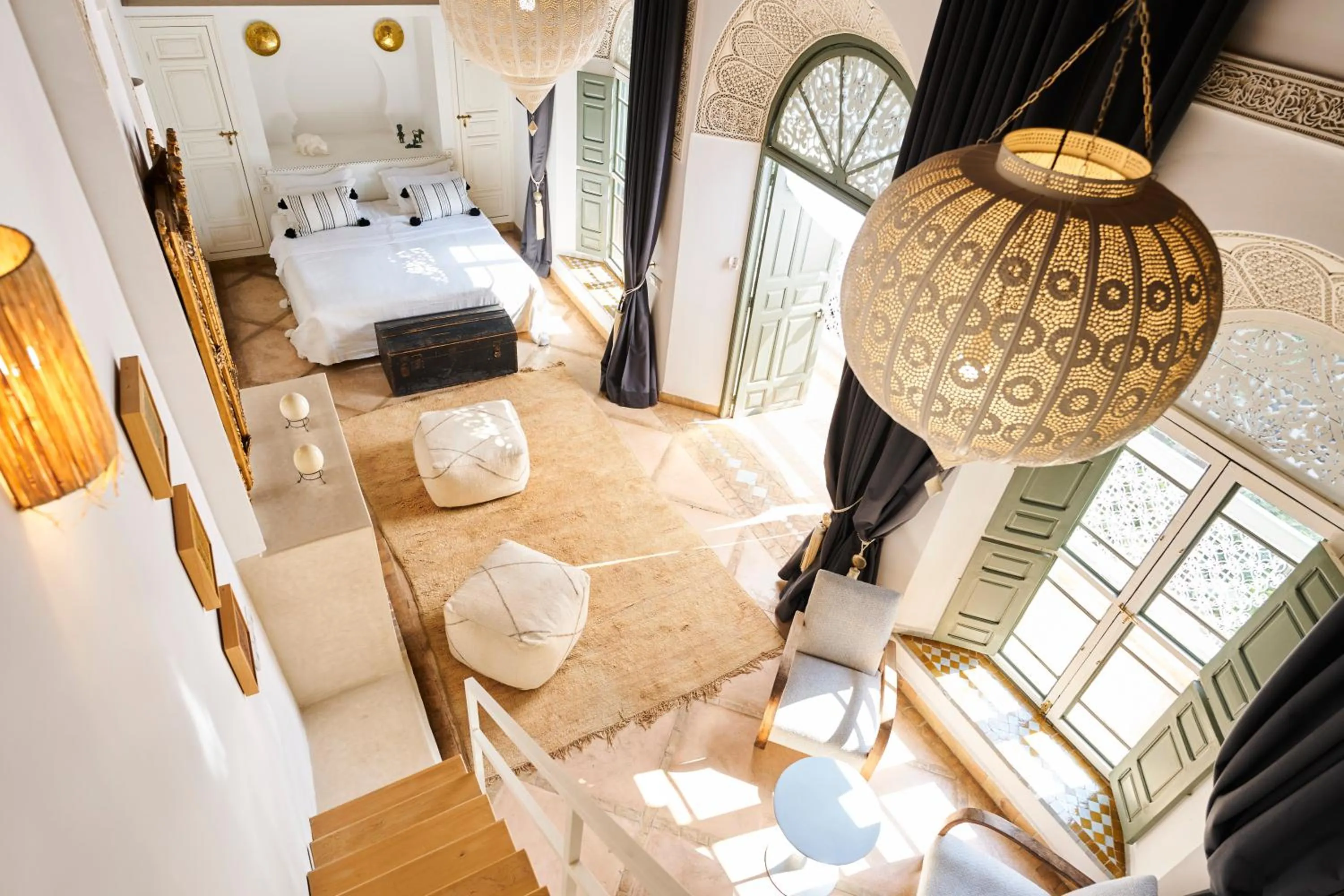 Photo of the whole room, Bed in Riad Rafaele & SPA