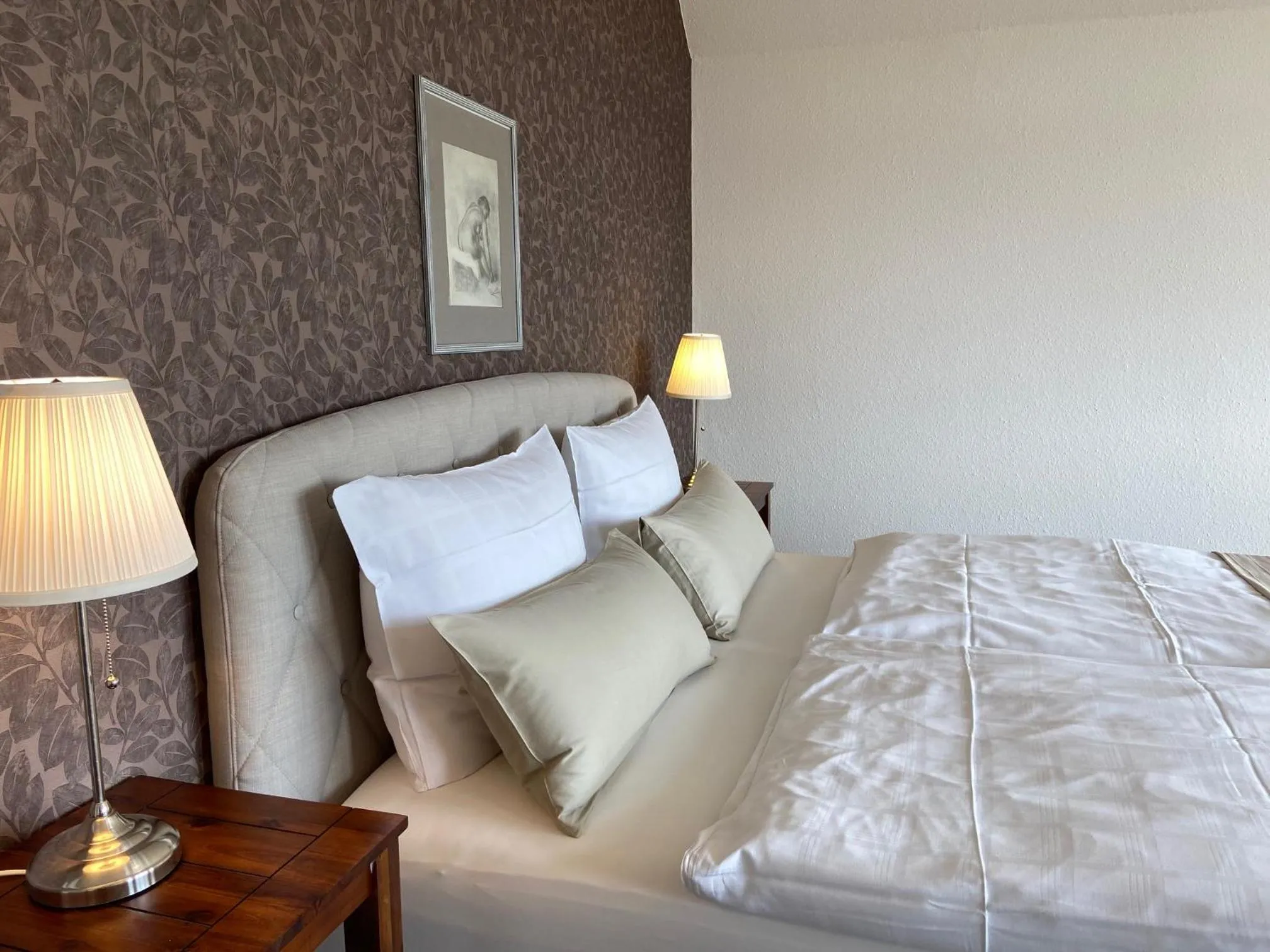 Bed in Hotel Spitze Warte