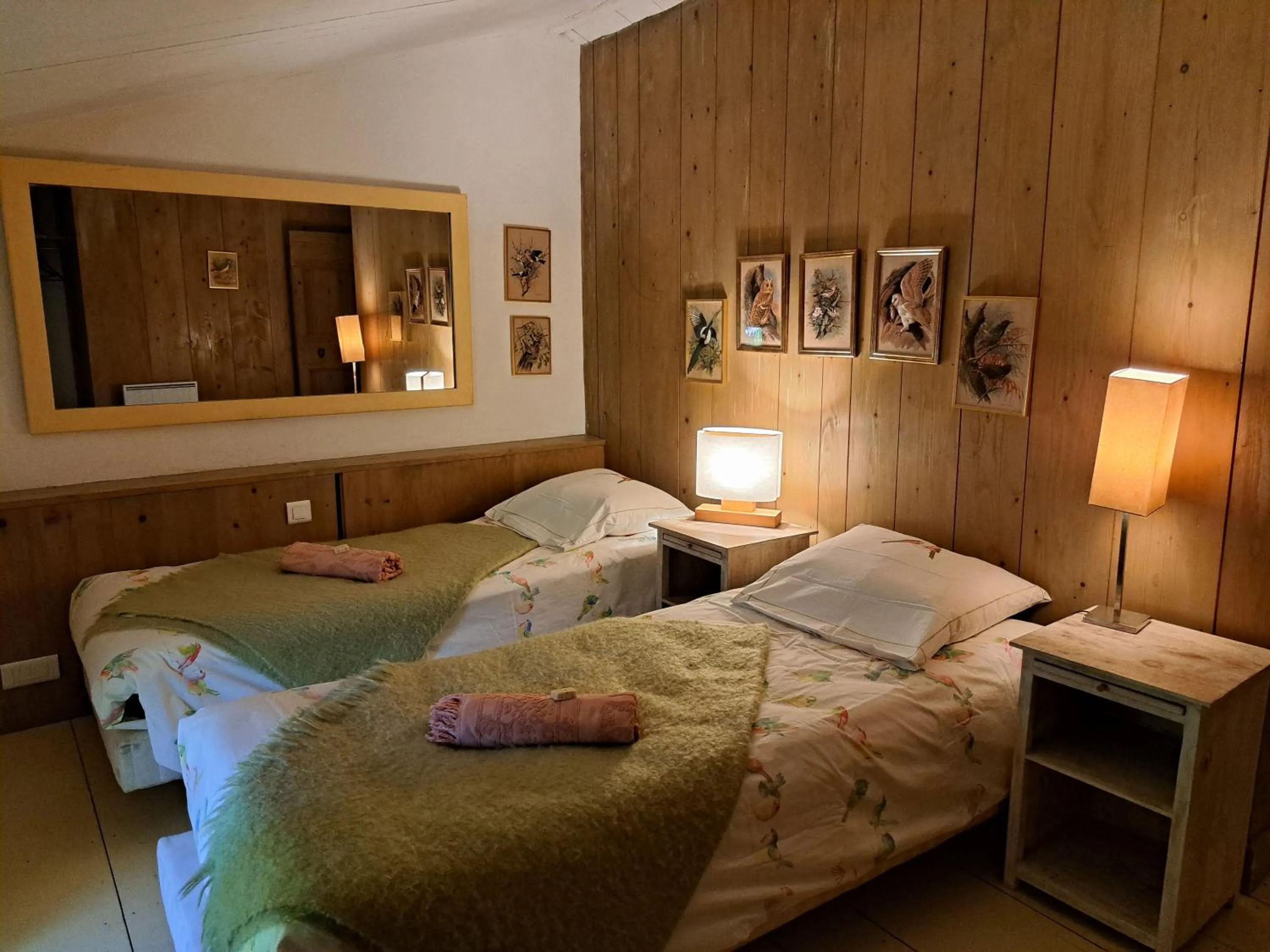 Bed in Le Mas du Lac