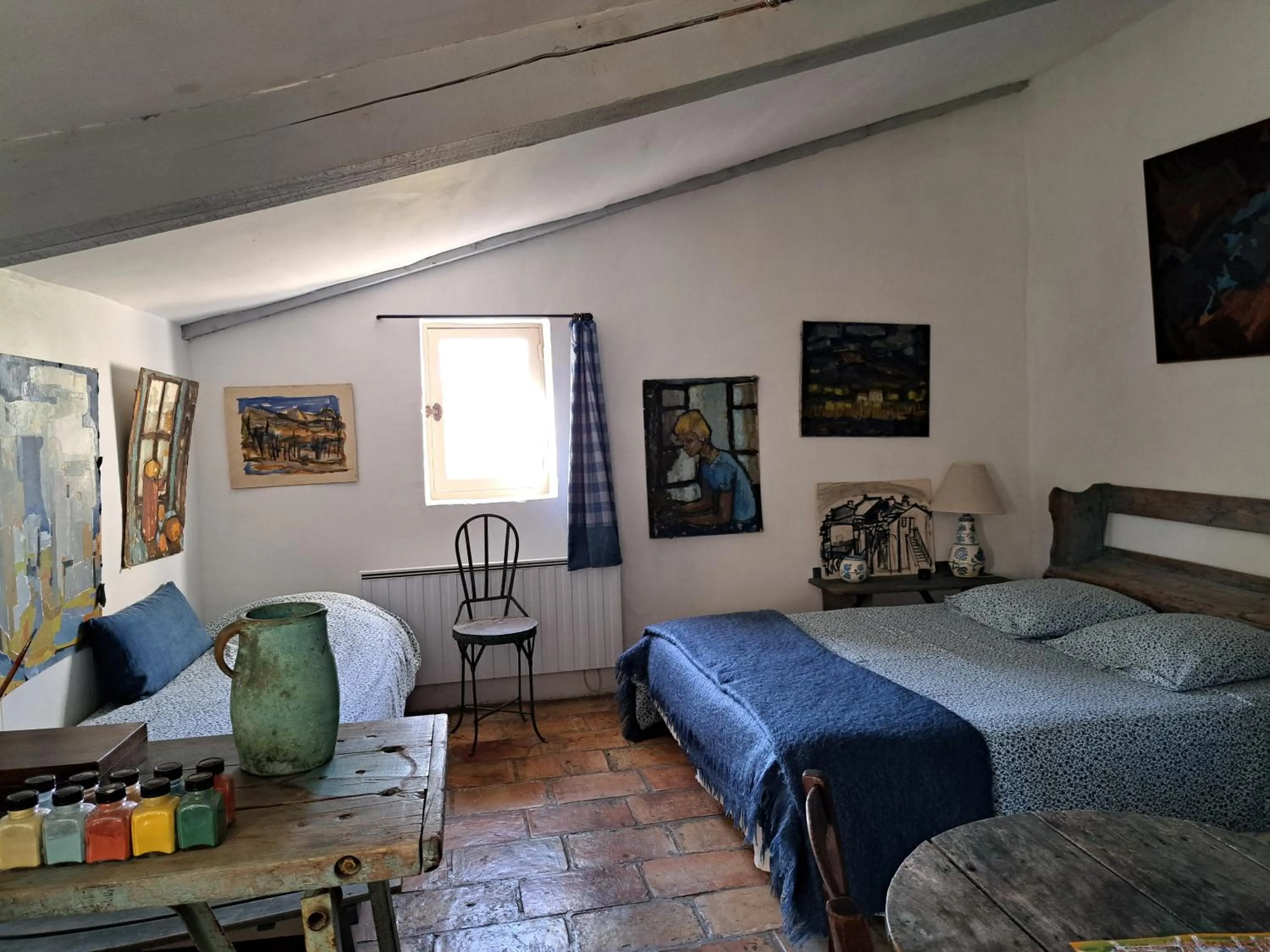 Bed in Le Mas du Lac