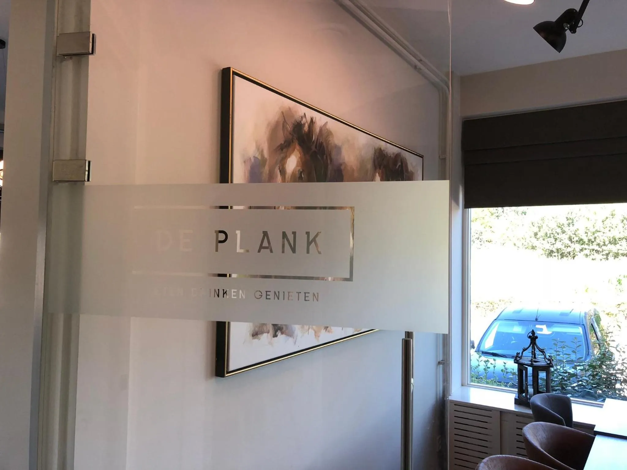 Restaurant/places to eat in Hotel de Plank - alle kamers met airconditioning