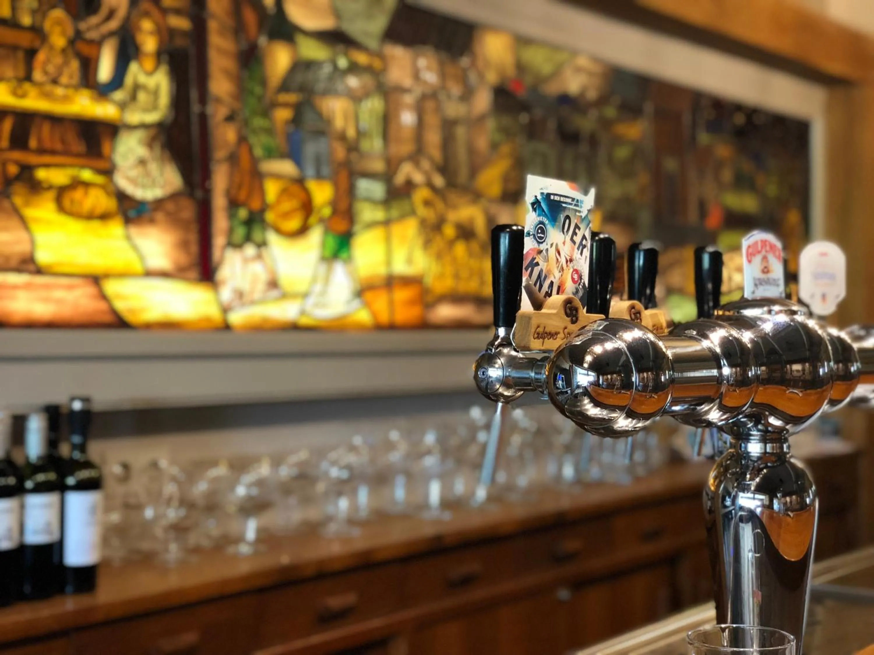 Lounge or bar in Hotel de Plank - alle kamers met airconditioning