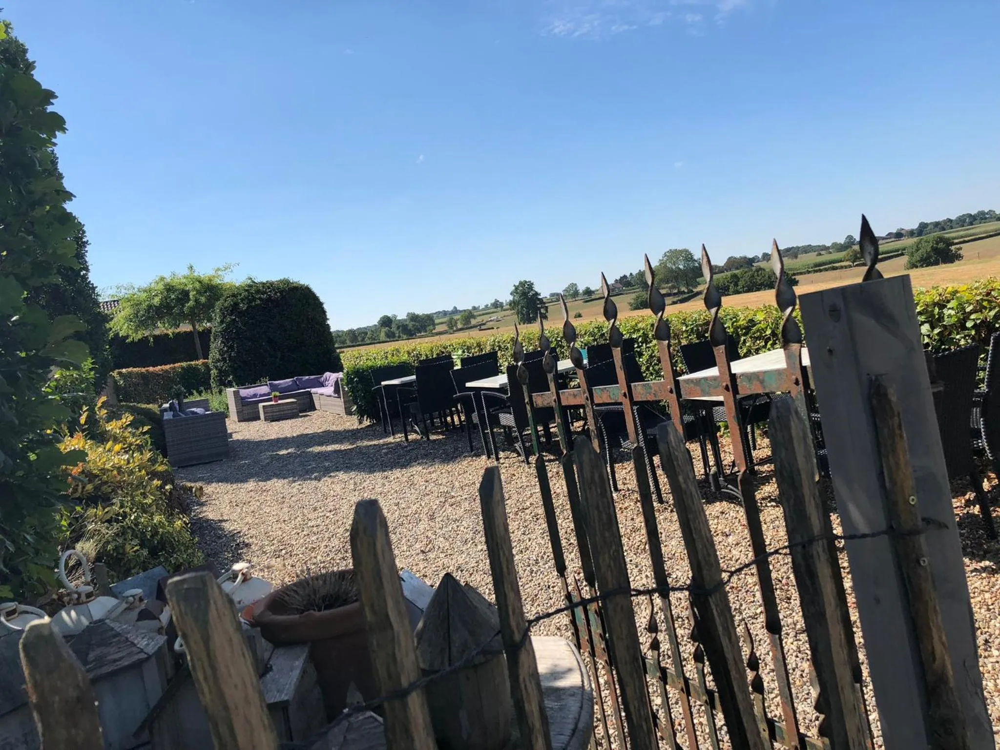 Balcony/Terrace in Hotel de Plank - alle kamers met airconditioning
