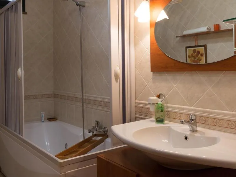 Shower in B&B Villa Meridiana