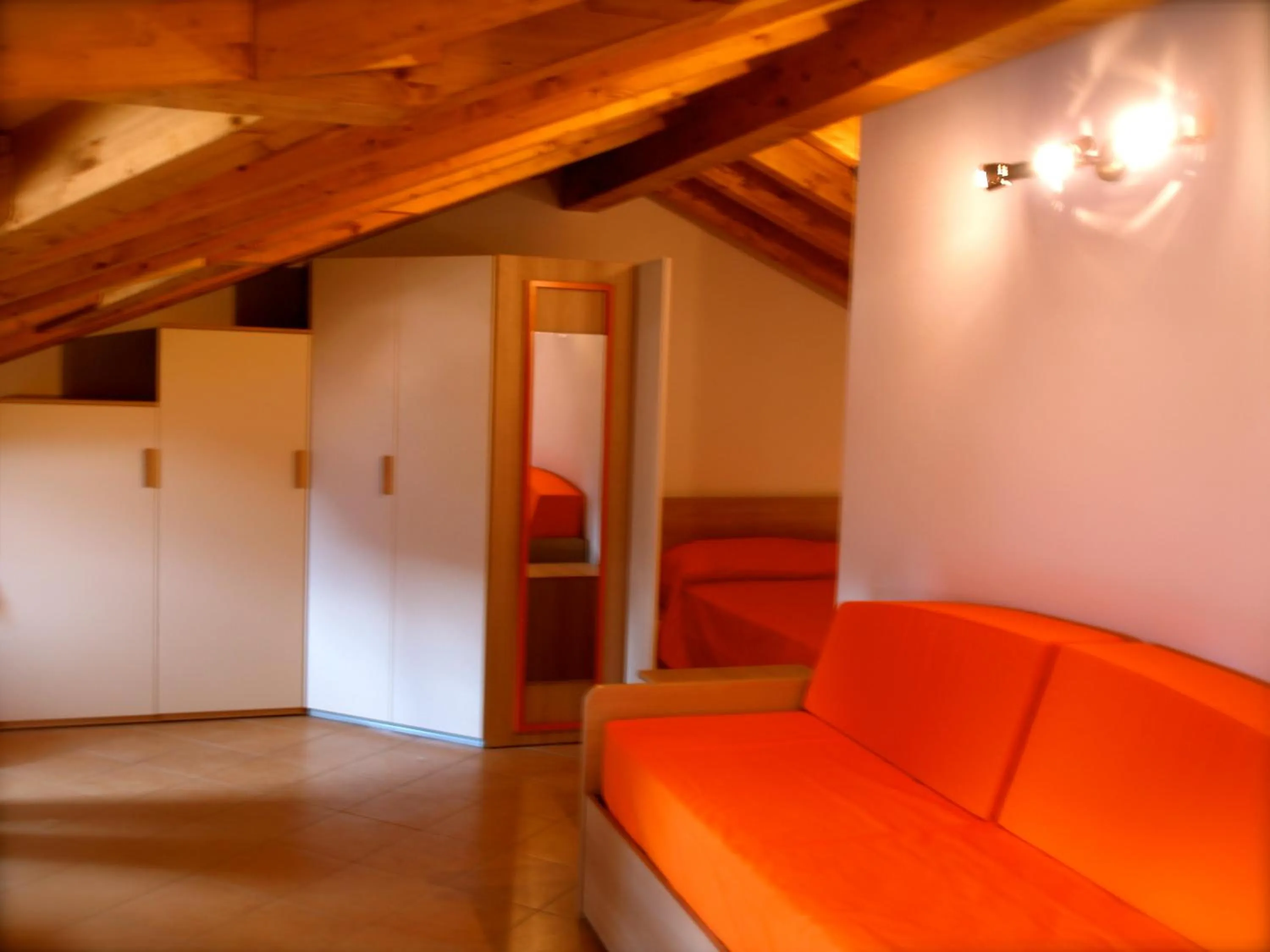 Seating area in Locanda Posta