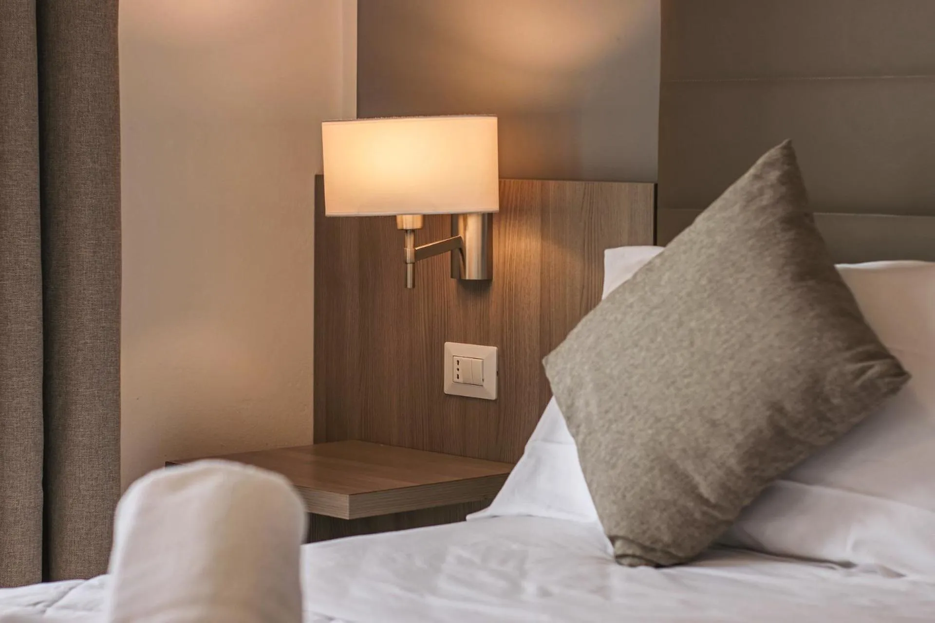 Bed in Hotel Loreley