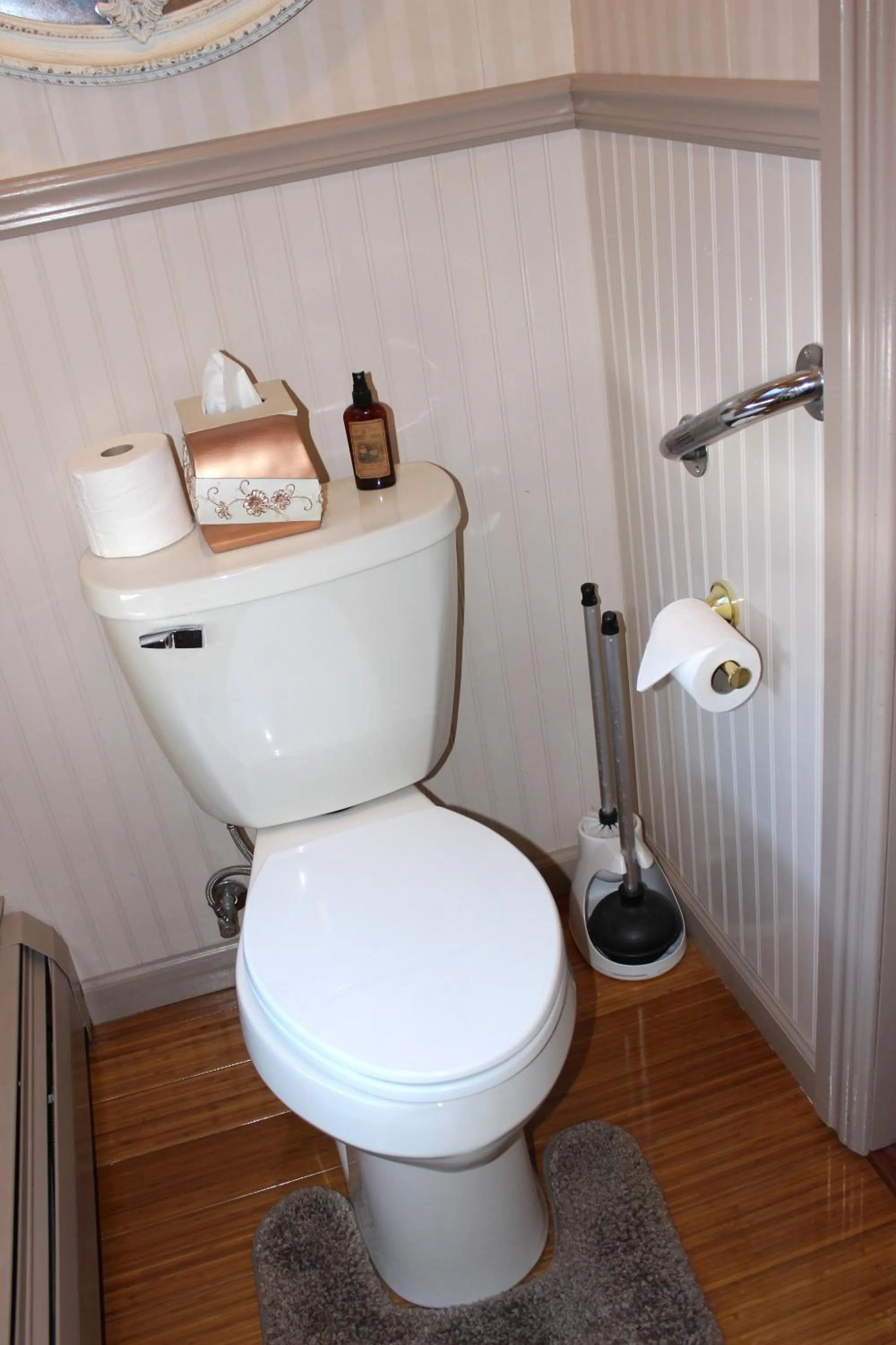 Toilet in Carriage Stop Bed & Breakfast