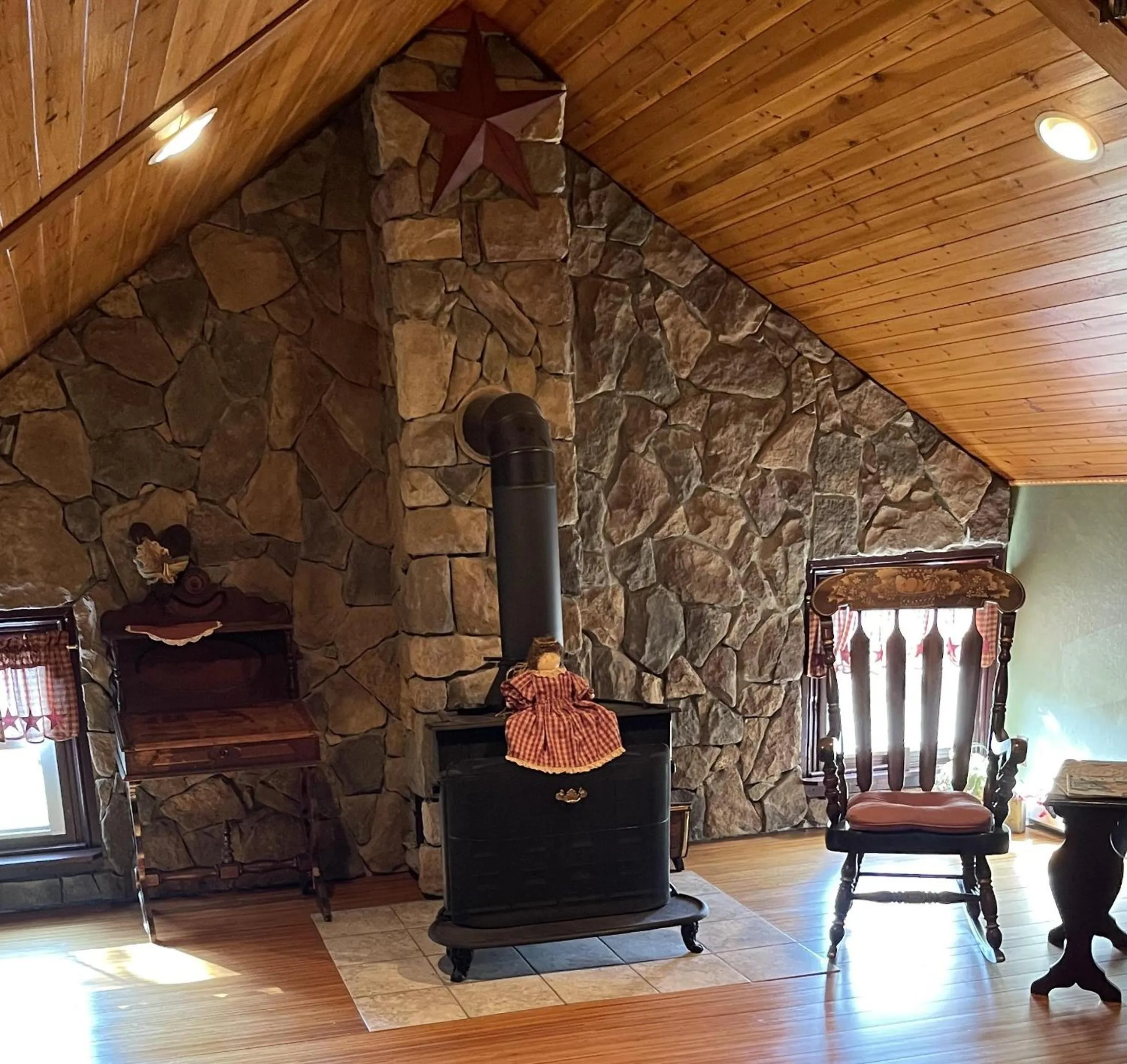 Decorative detail in Carriage Stop Bed & Breakfast
