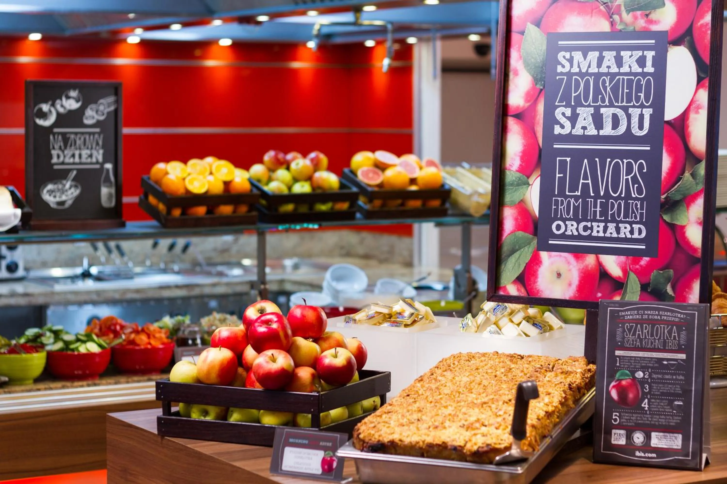 Buffet breakfast in ibis Warszawa West Station