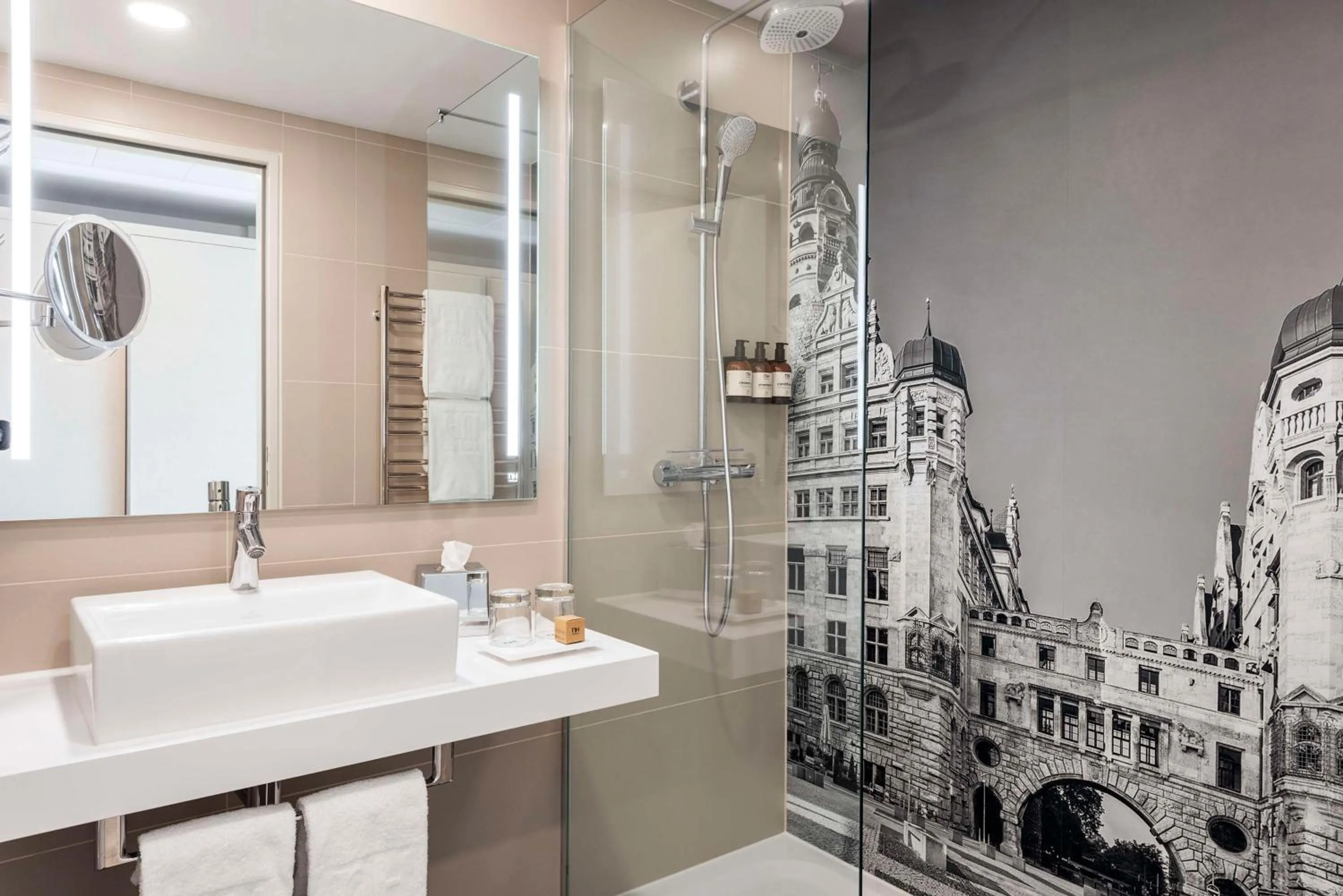 Bathroom in NH Leipzig Zentrum