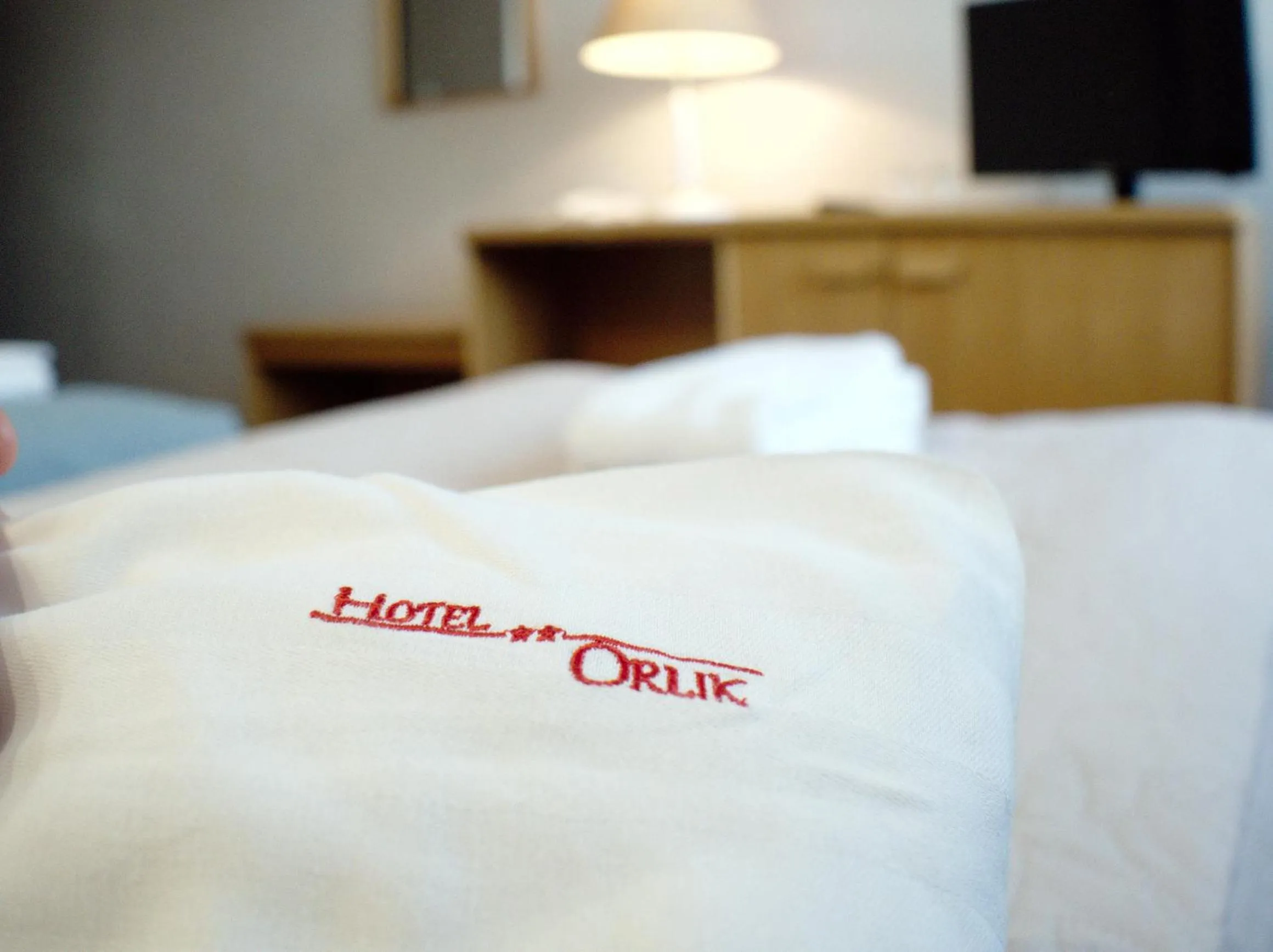 Bed in Hotel Orlik