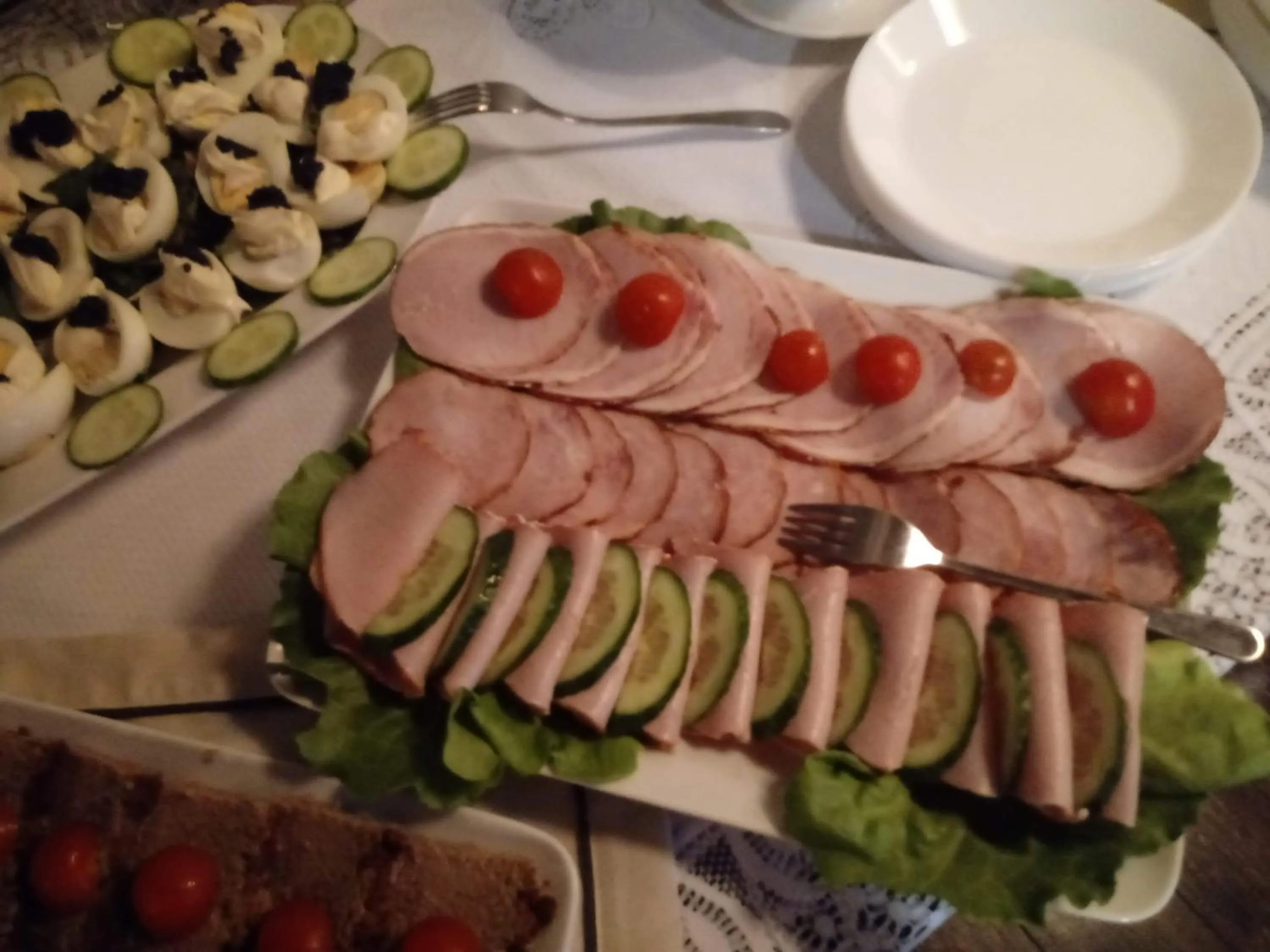 Buffet breakfast in Hotel Orlik