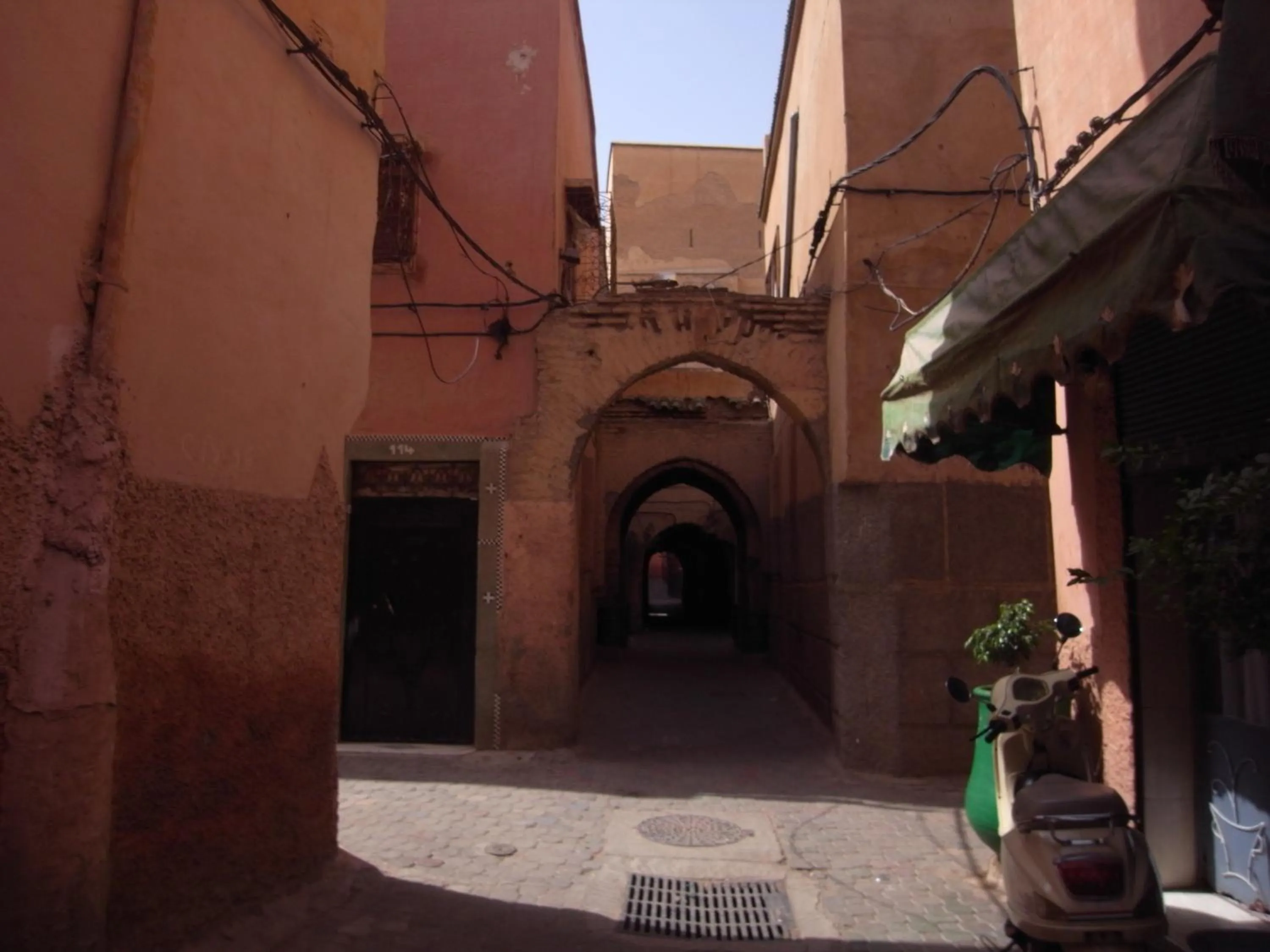 Facade/entrance in Riad Marrakiss