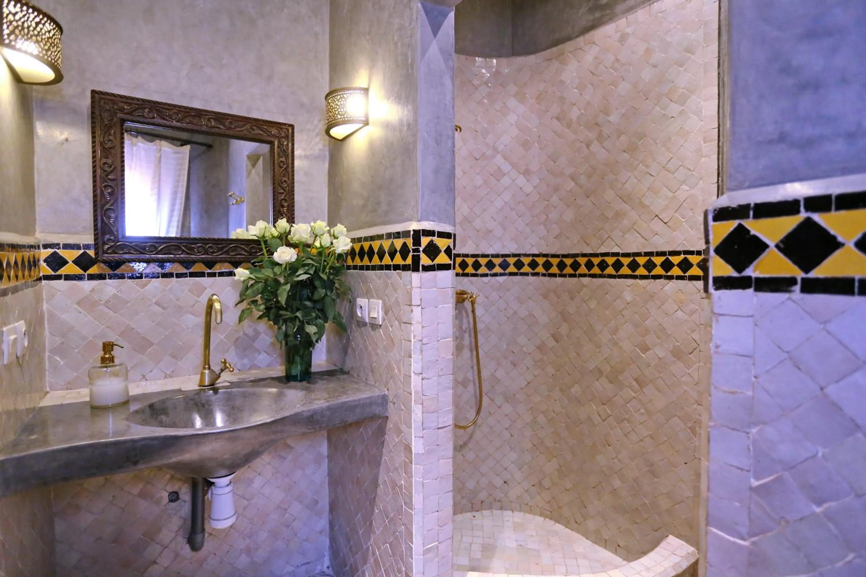 Bathroom in Riad Marrakiss