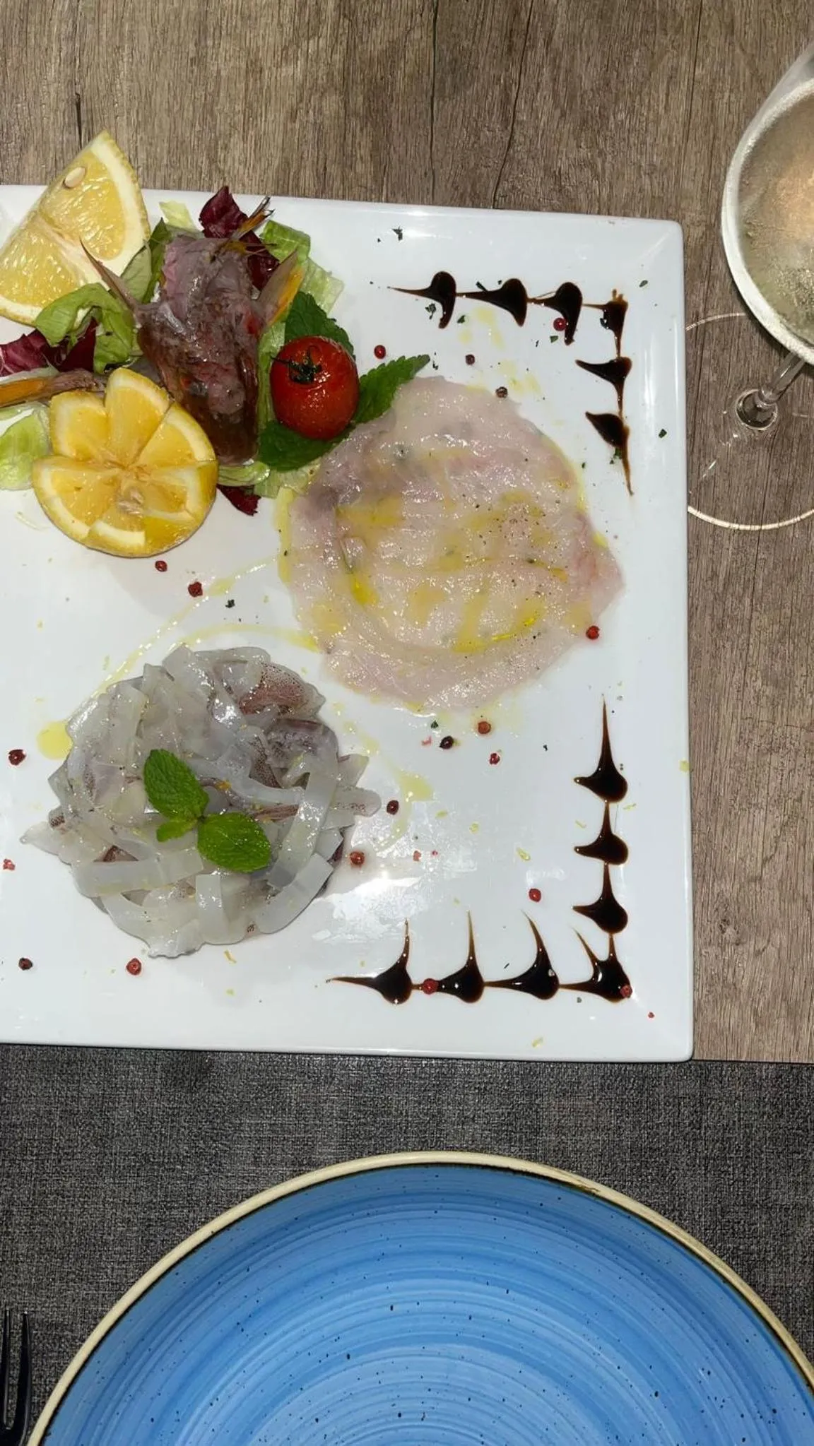 Food and drinks in Al Pescatore Hotel & Restaurant