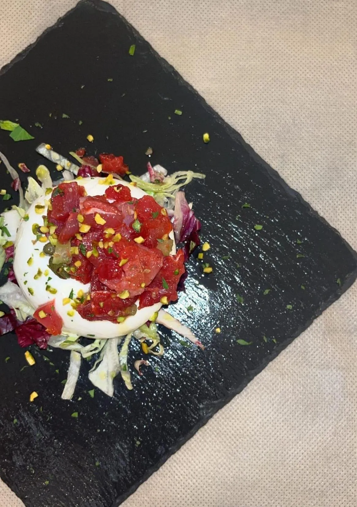 Food and drinks in Al Pescatore Hotel & Restaurant