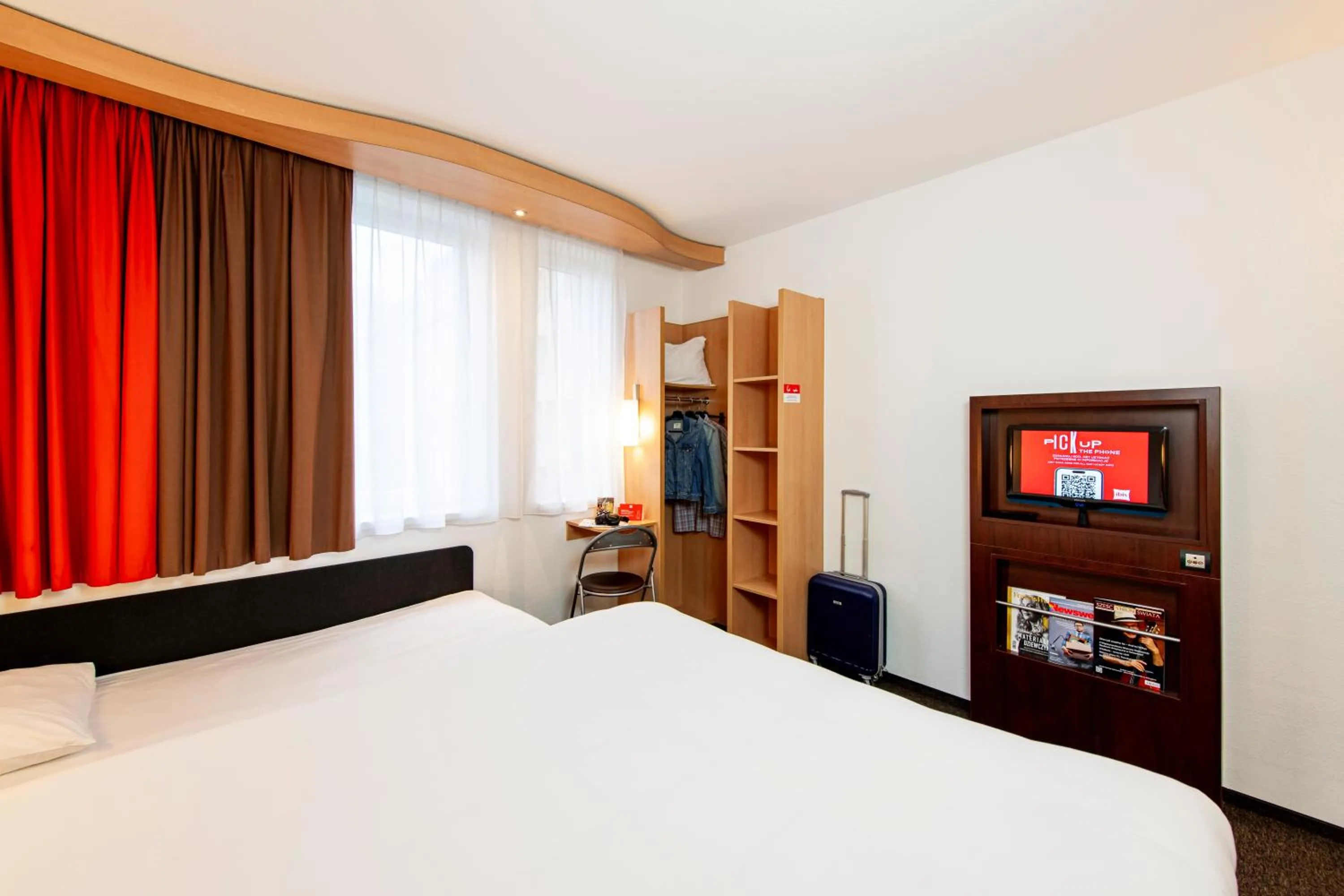 Bed in Ibis Kraków Stare Miasto