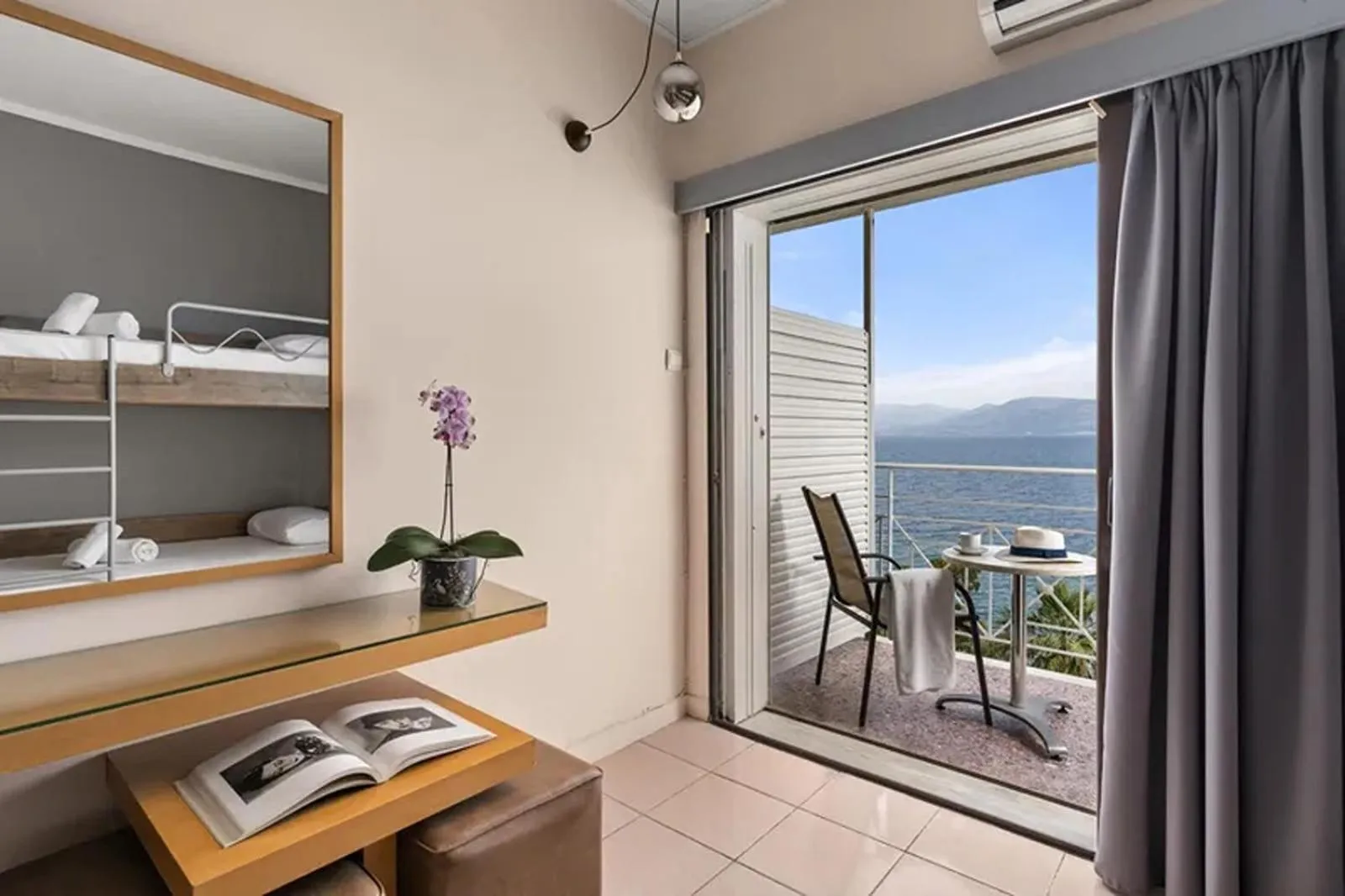 Sea view in Calamos Beach Family Club