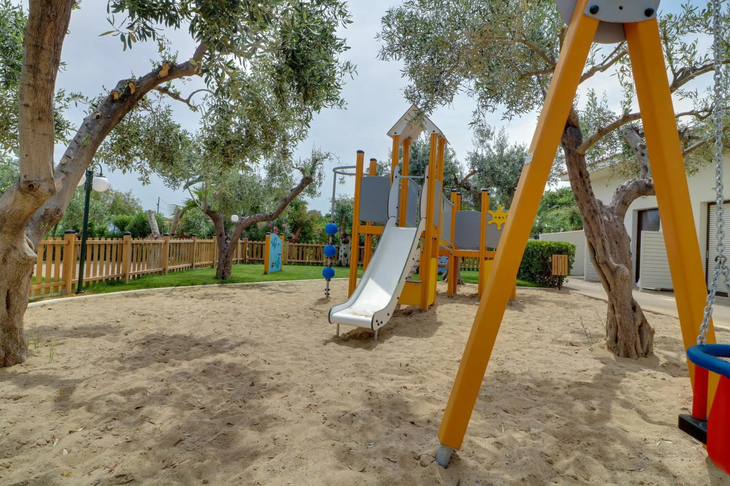 Children play ground in Calamos Beach Family Club
