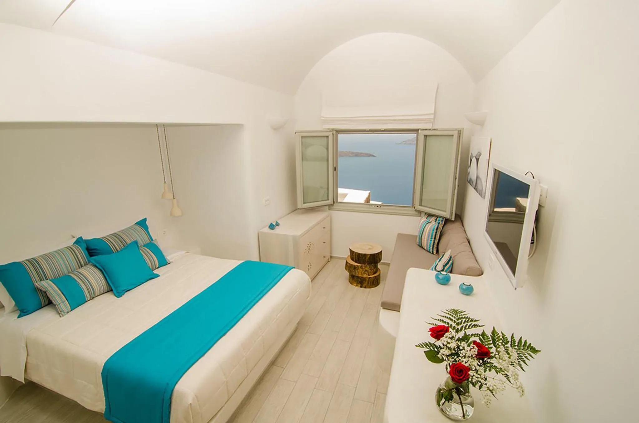 Double Room with Sea View in Aerino Villa