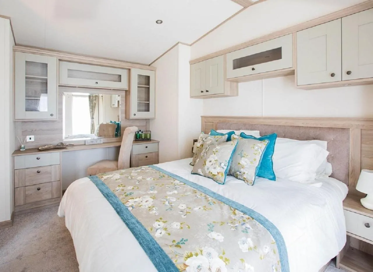 Bed in Newperran Holiday Resort