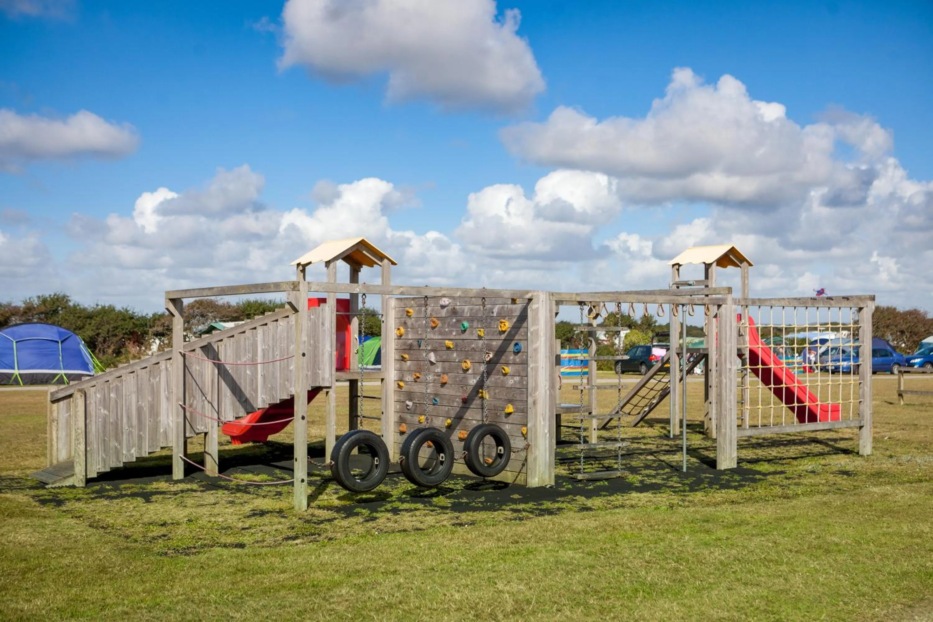 Children play ground in Newperran Holiday Resort