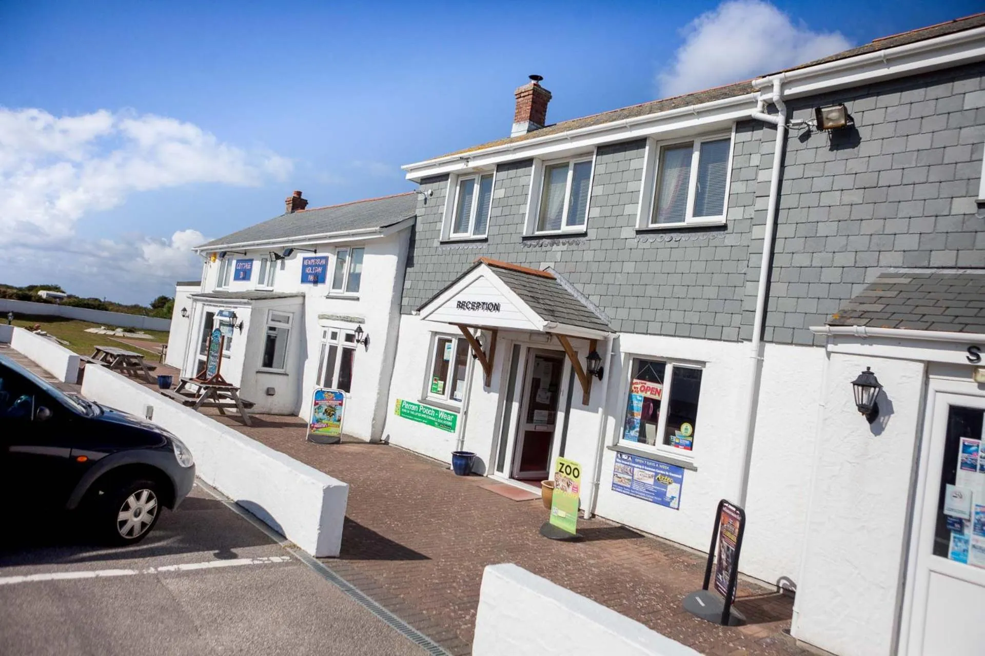 Facade/entrance in Newperran Holiday Resort