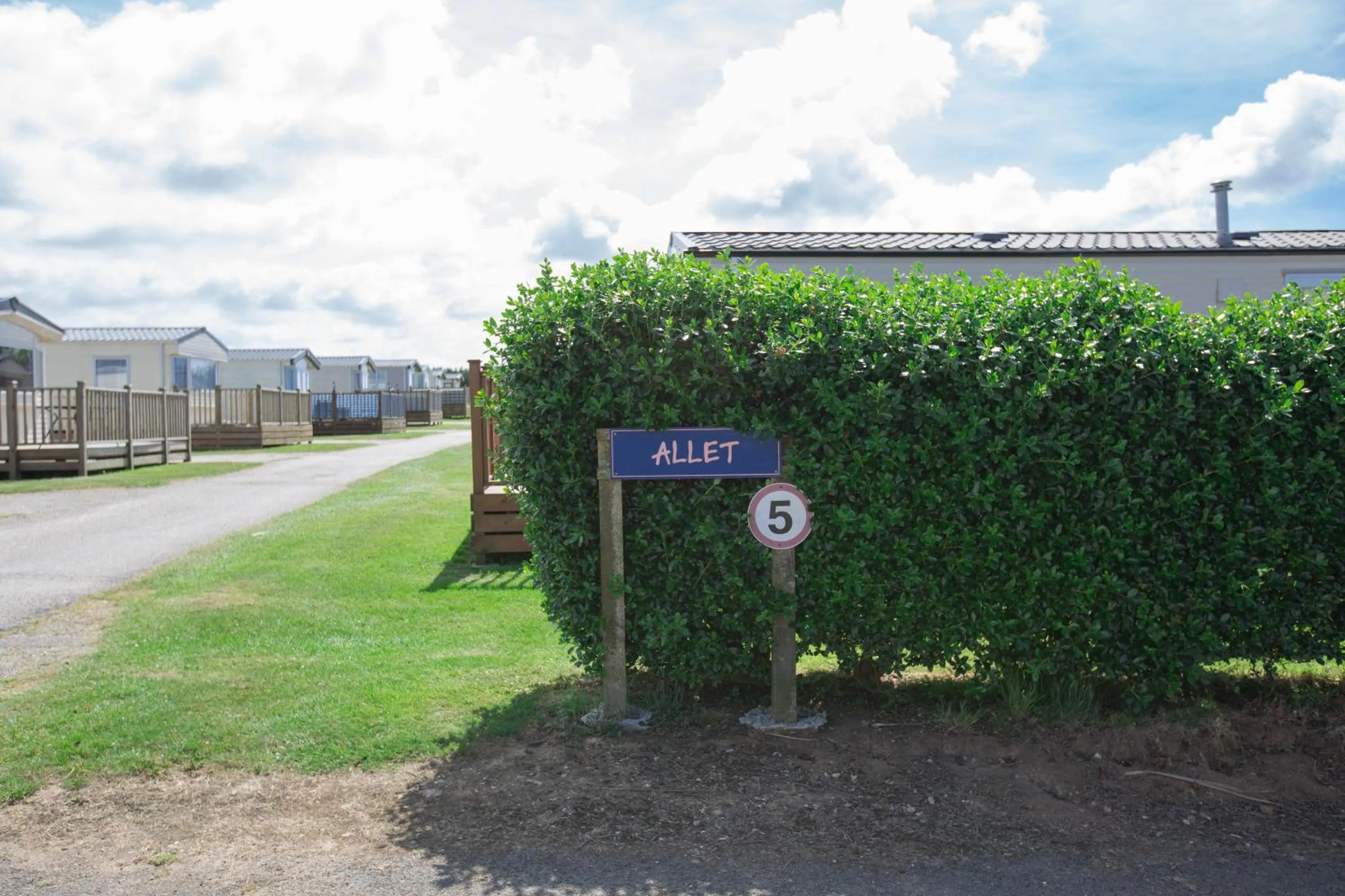 Garden in Newperran Holiday Resort