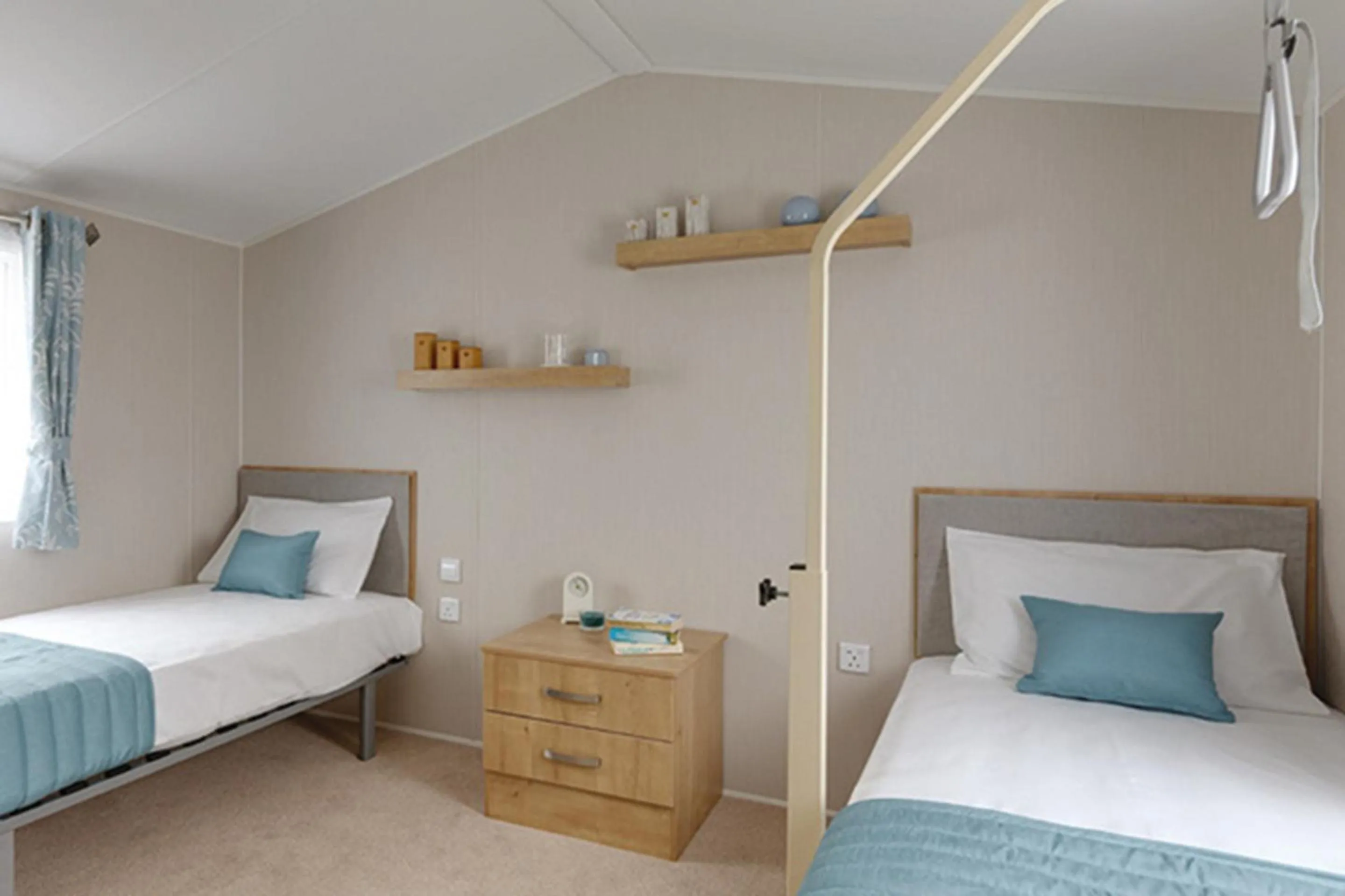 Bedroom, Bed in Newperran Holiday Resort