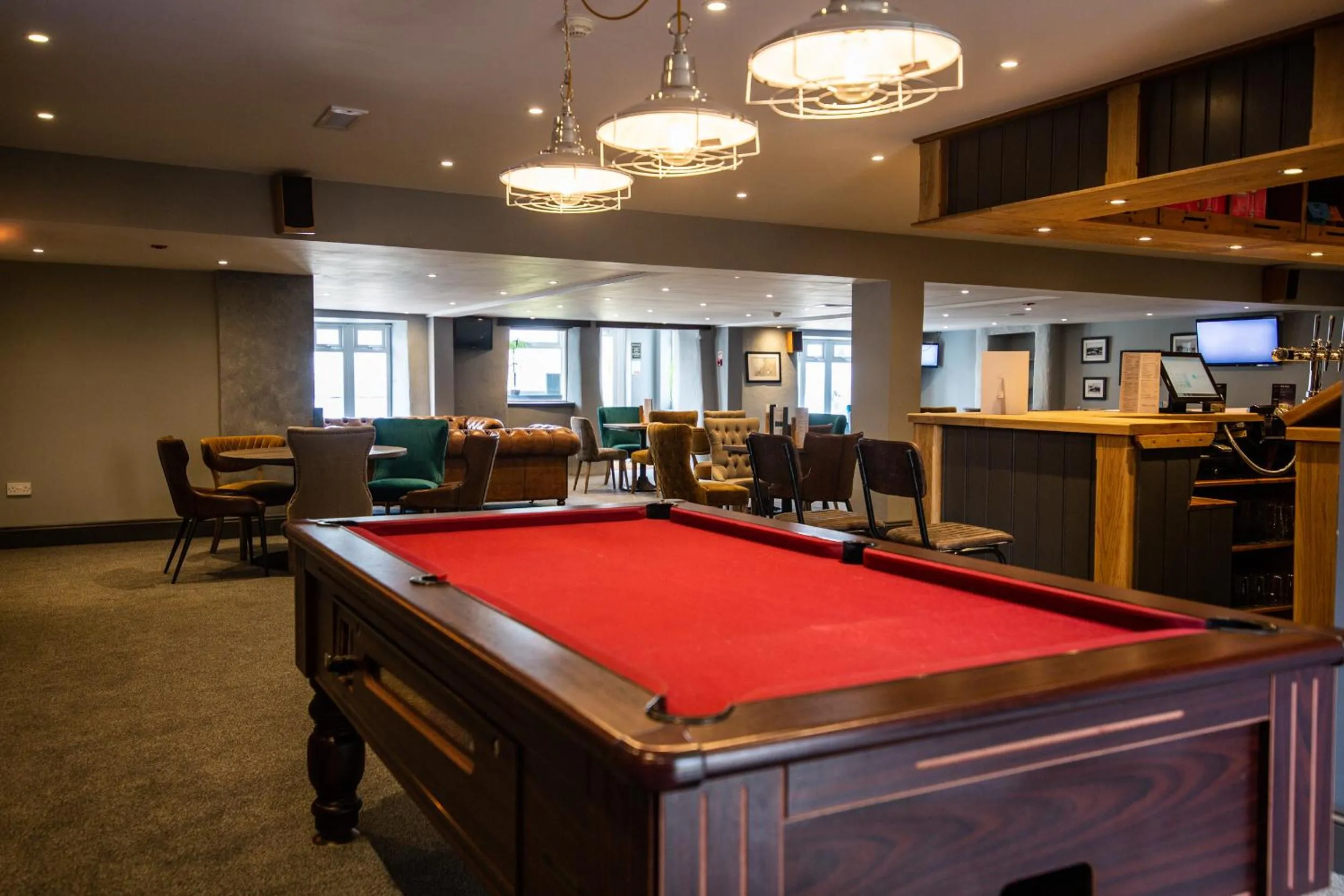Billiard in Newperran Holiday Resort