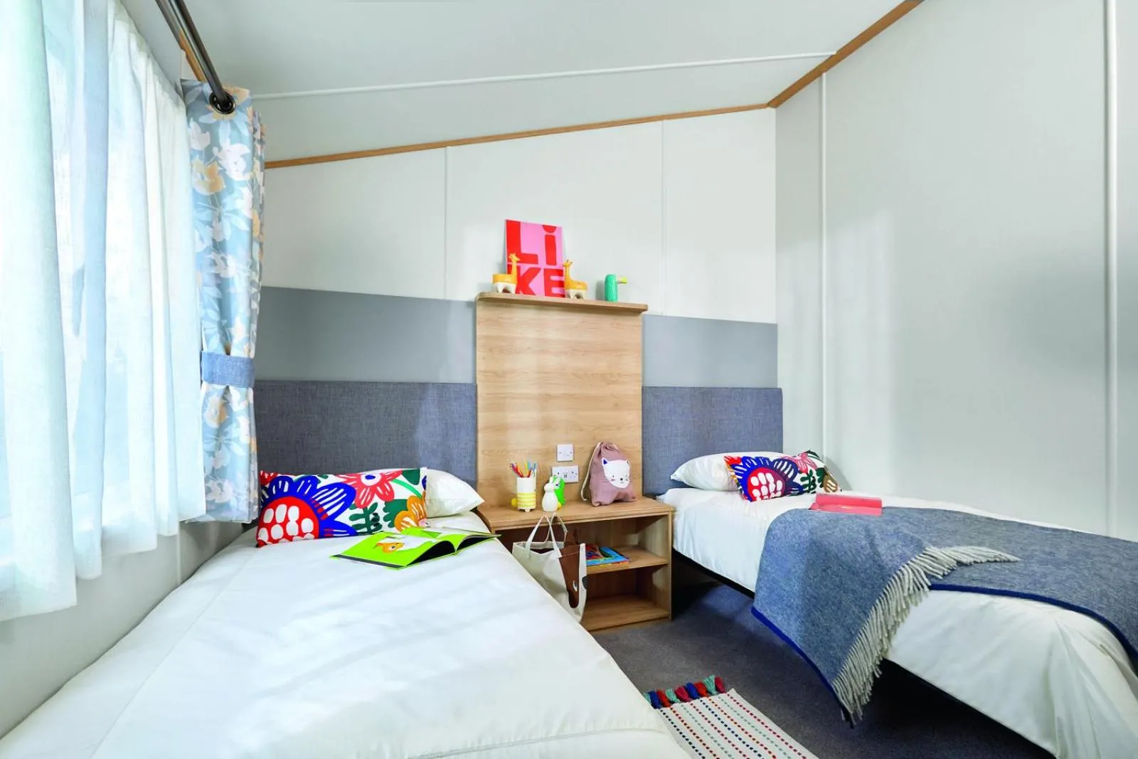 Bed in Newperran Holiday Resort