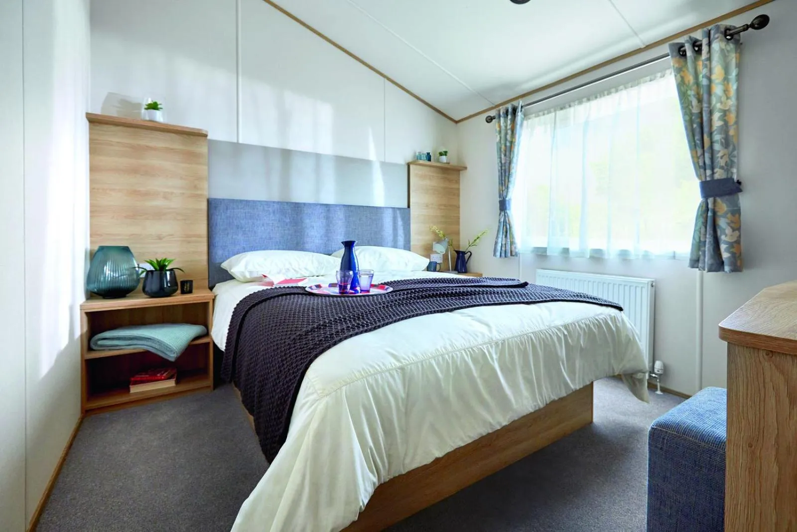 Bed in Newperran Holiday Resort