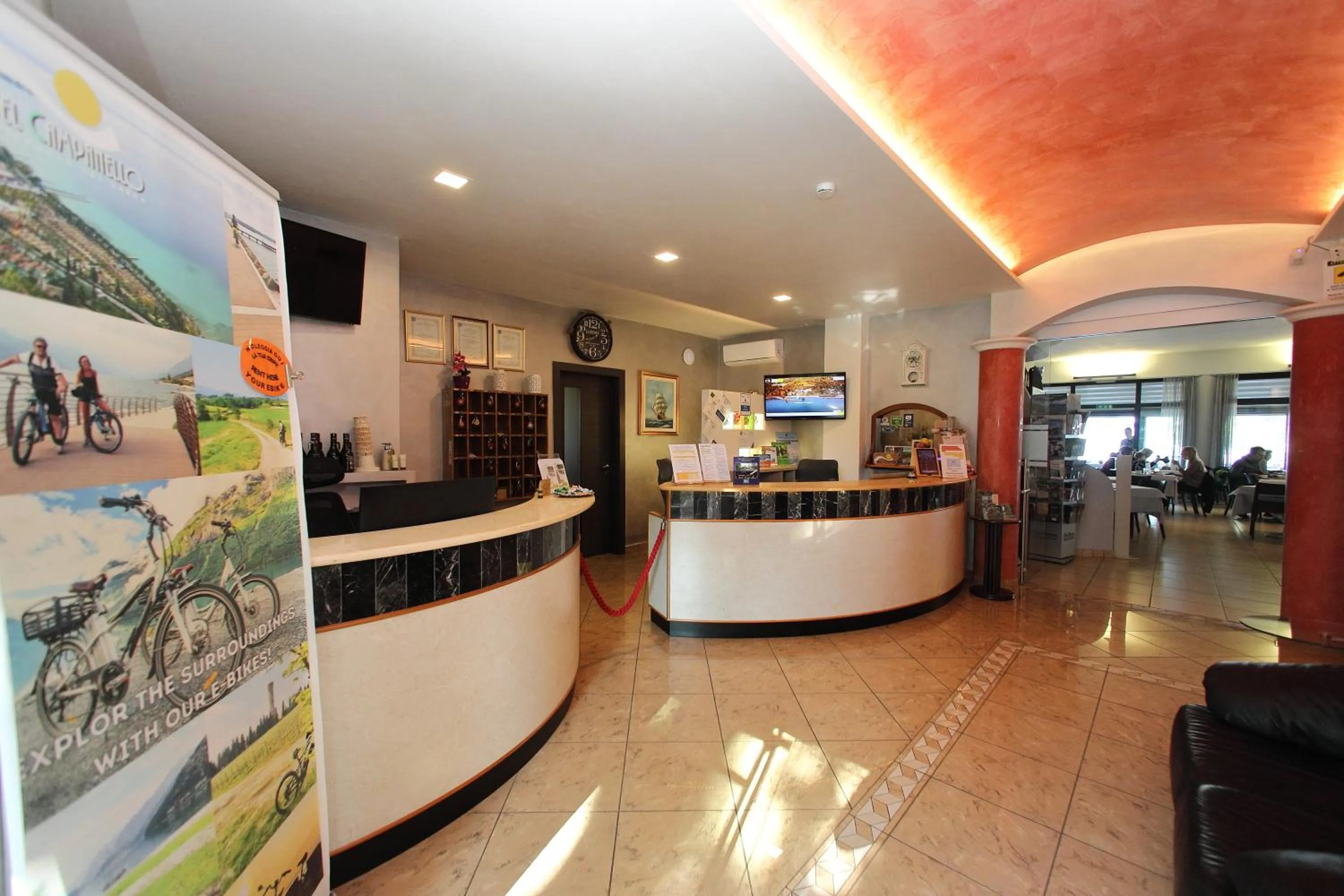 Lobby or reception in Hotel Campanello