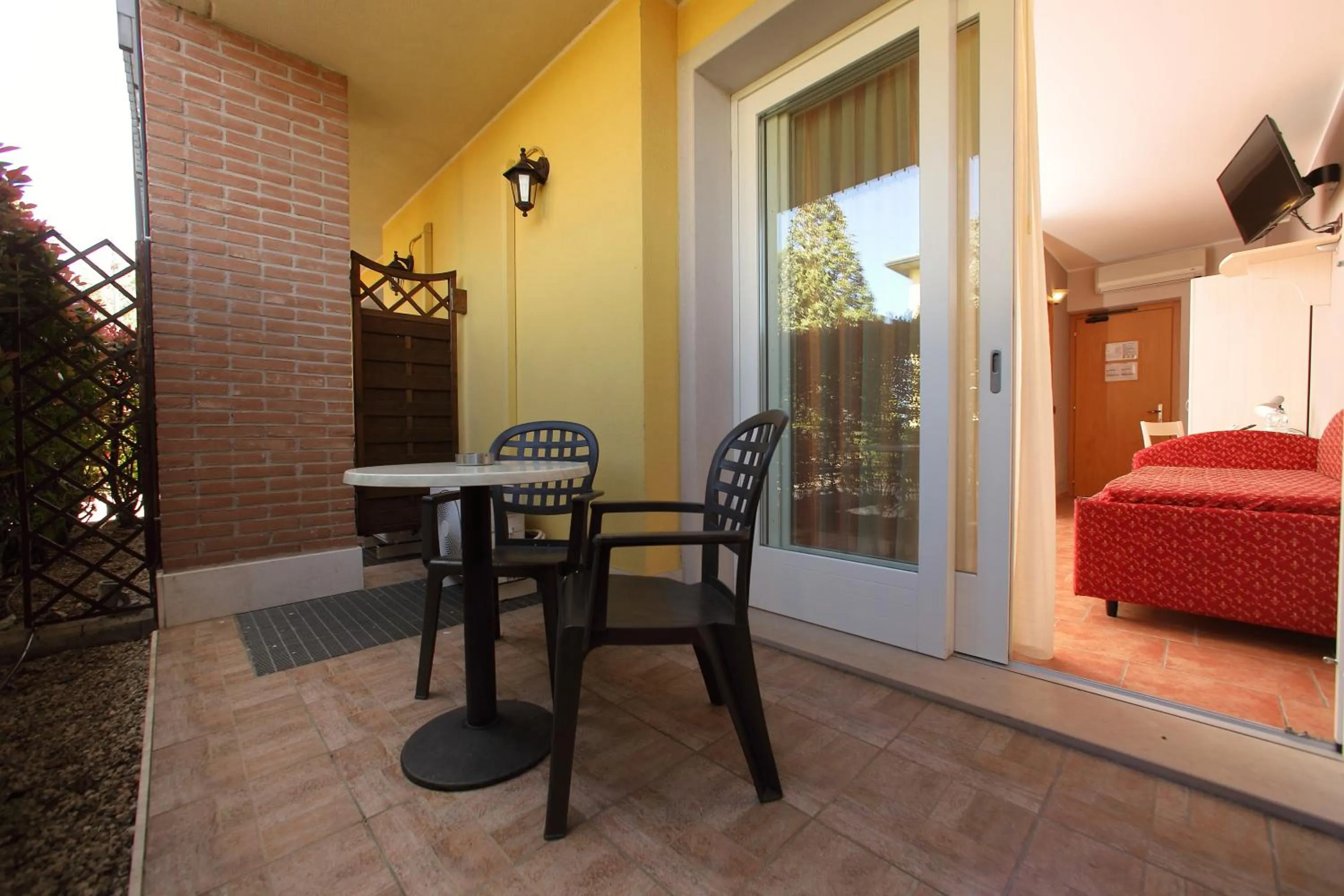 Patio in Hotel Campanello