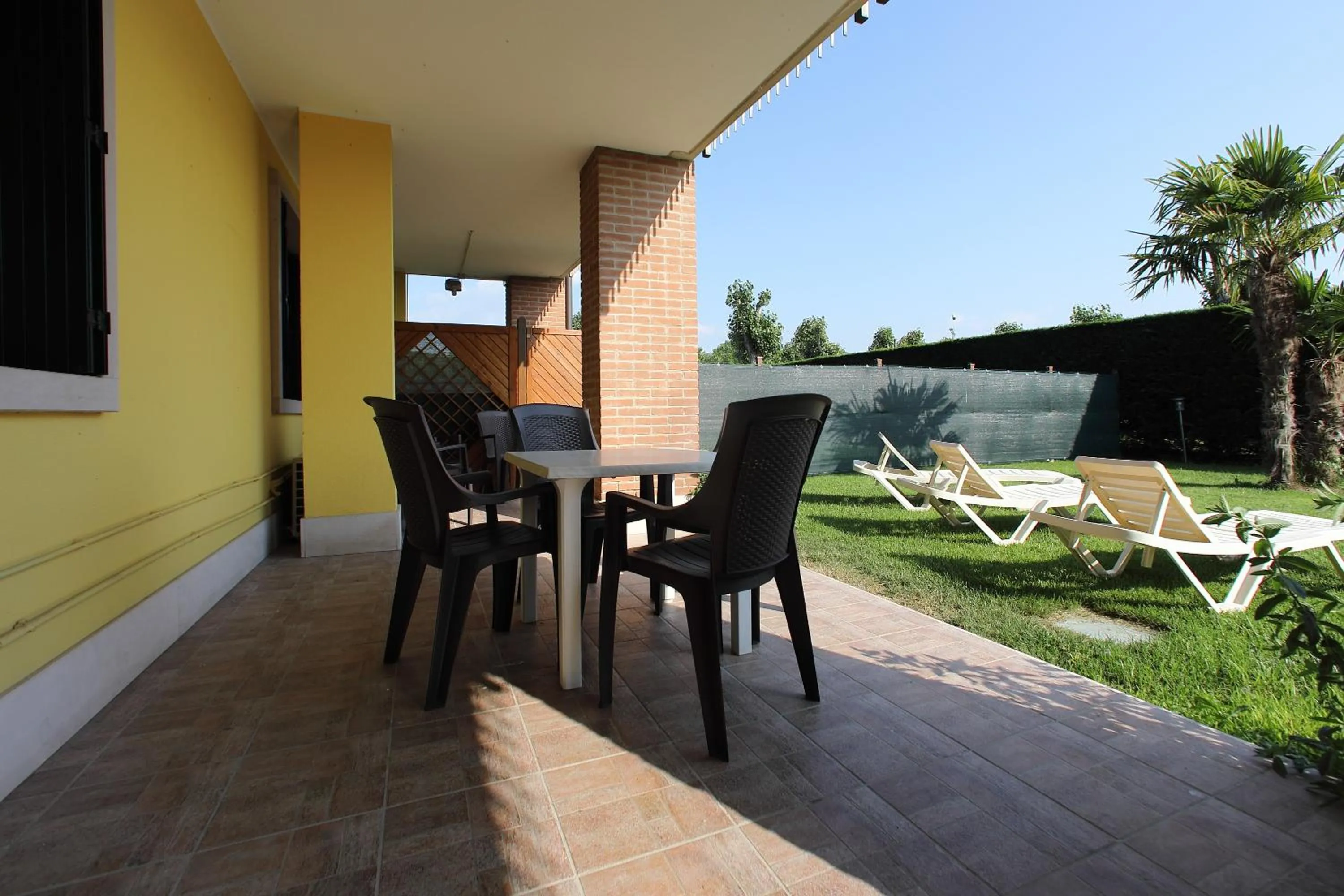 Patio in Hotel Campanello