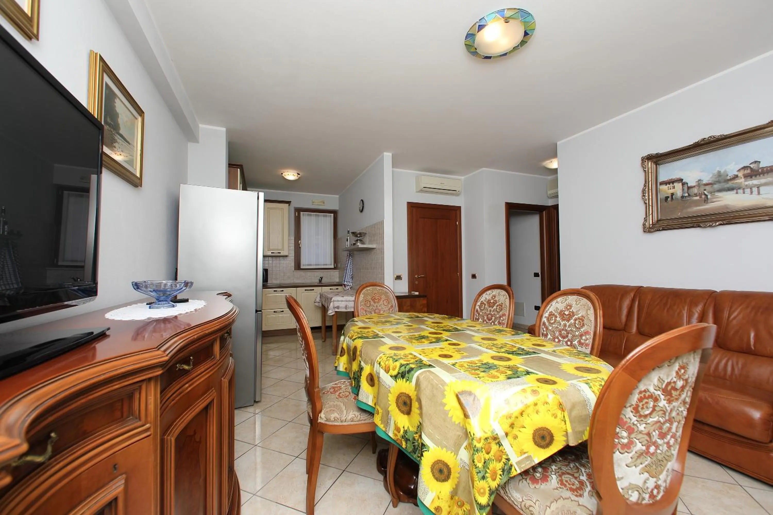 Kitchen or kitchenette in Hotel Campanello