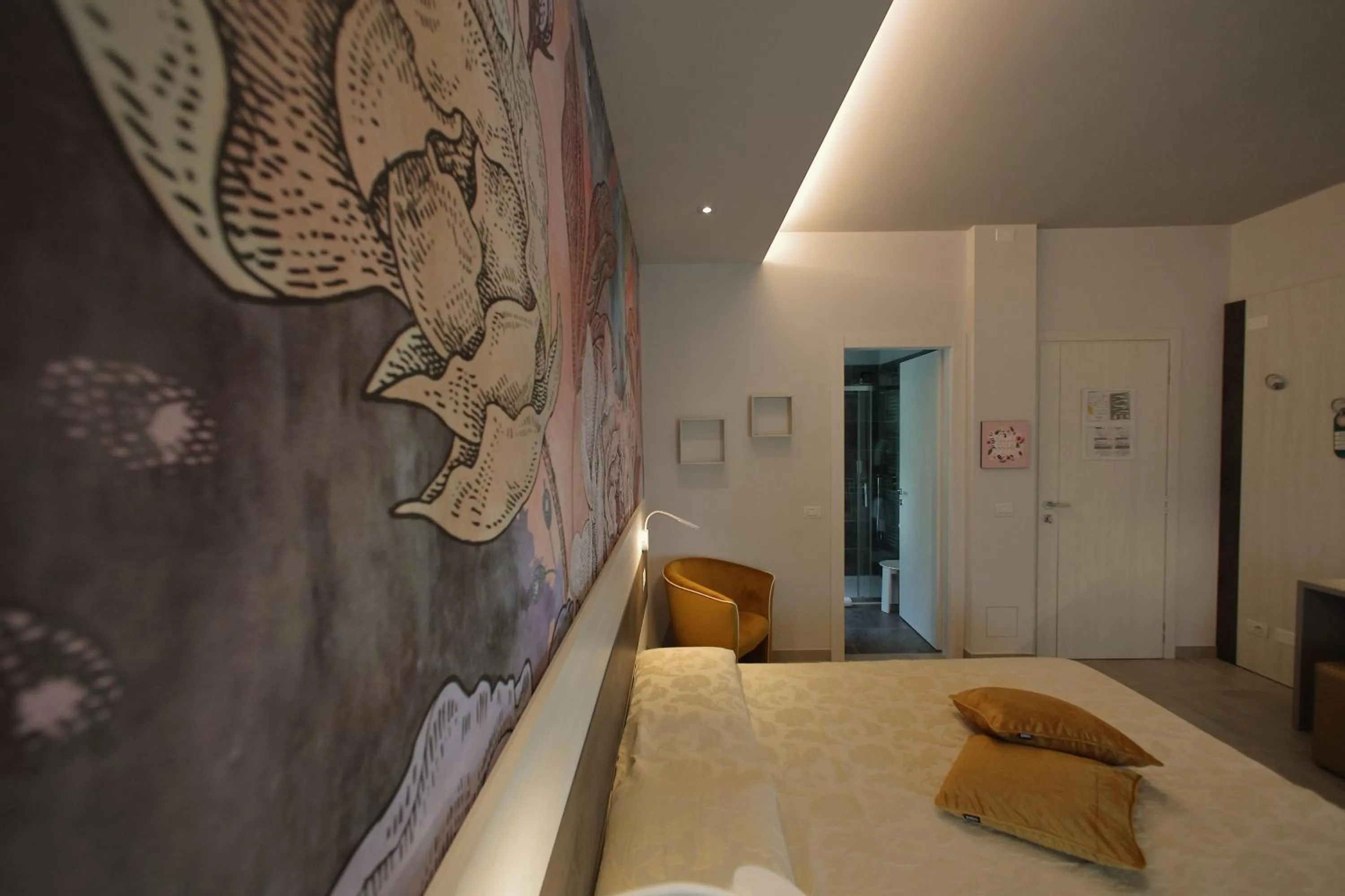 Bed in Hotel Campanello