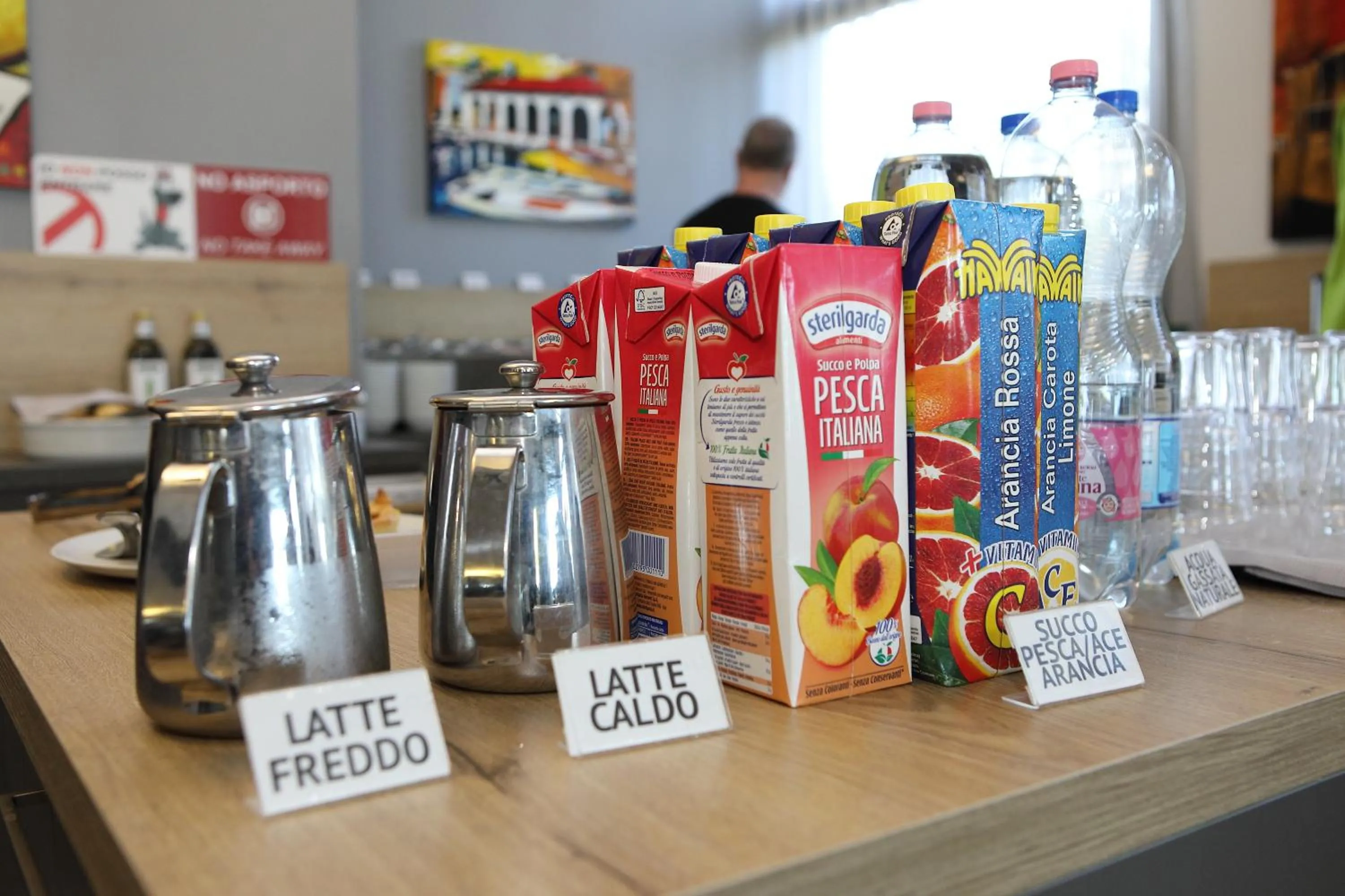 Buffet breakfast in Hotel Campanello