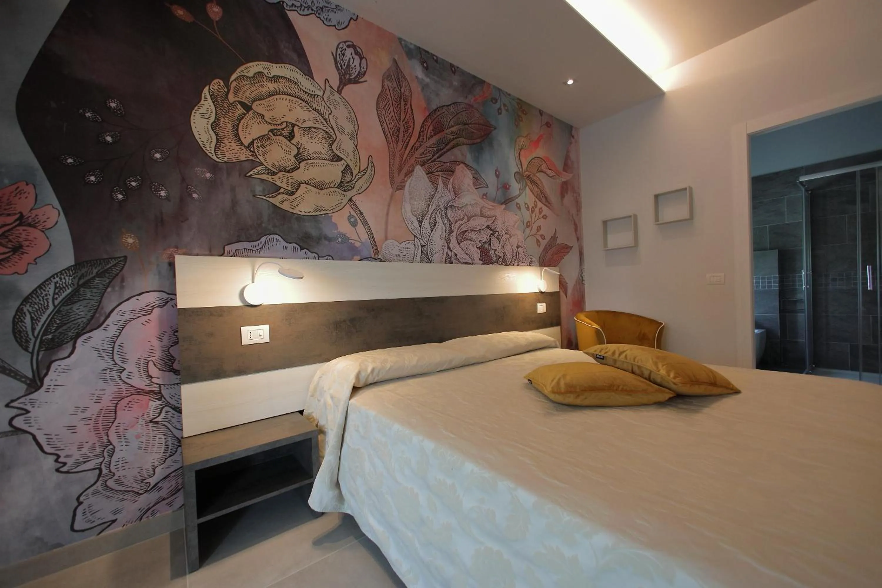 Bed in Hotel Campanello