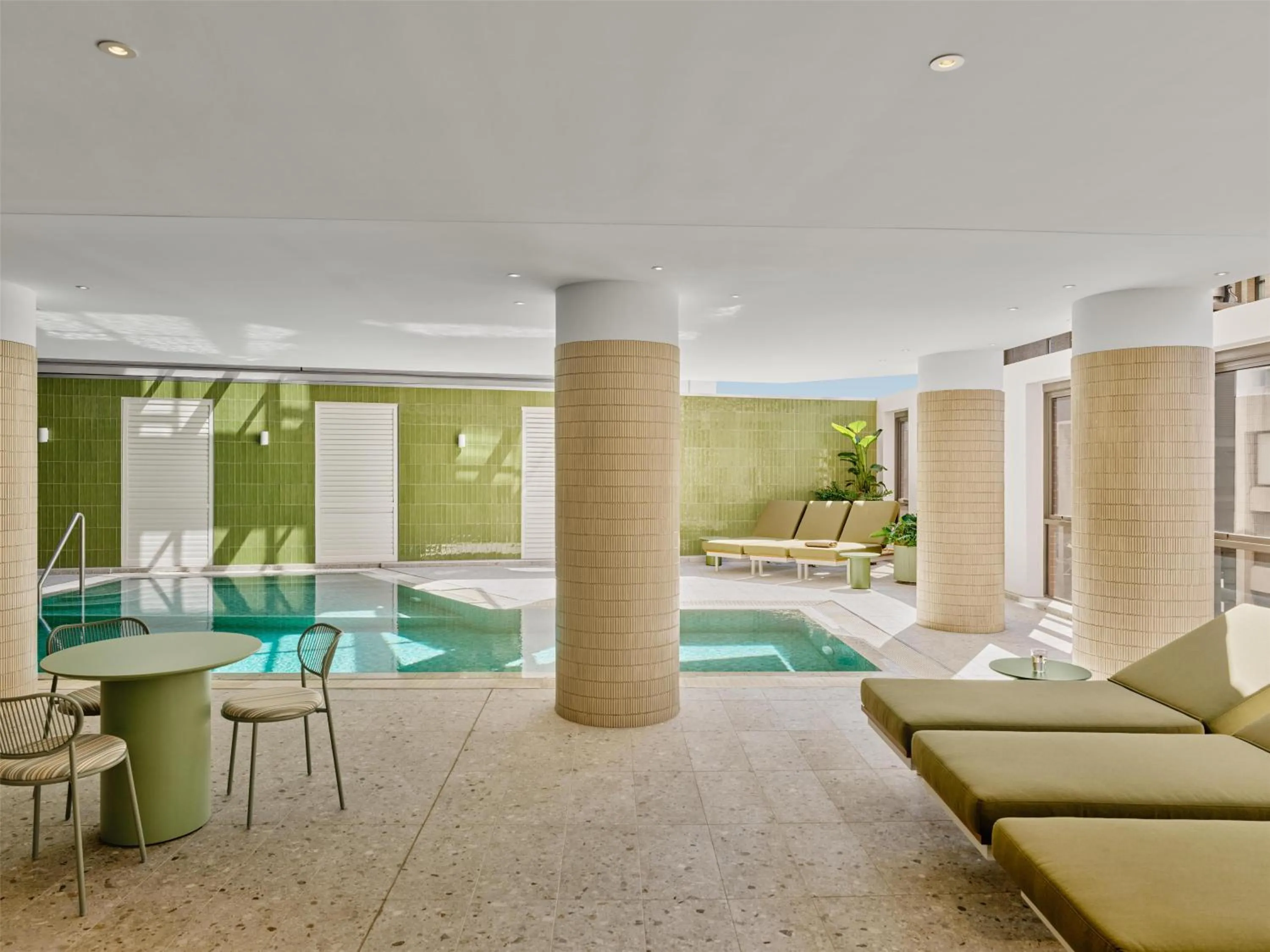 Pool view in Adina Apartment Hotel Sydney Town Hall