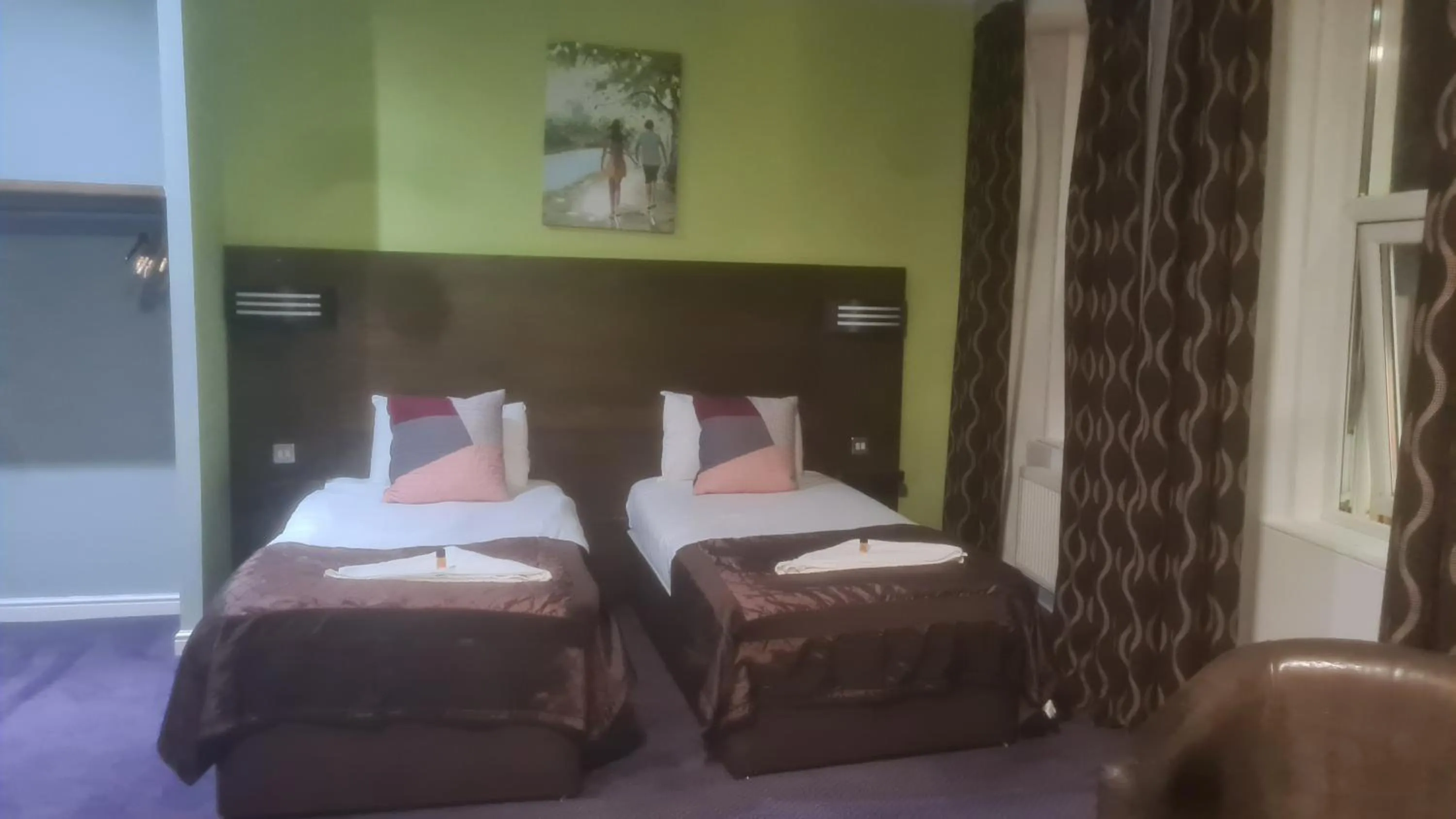 Bed in The Queensberry Hotel