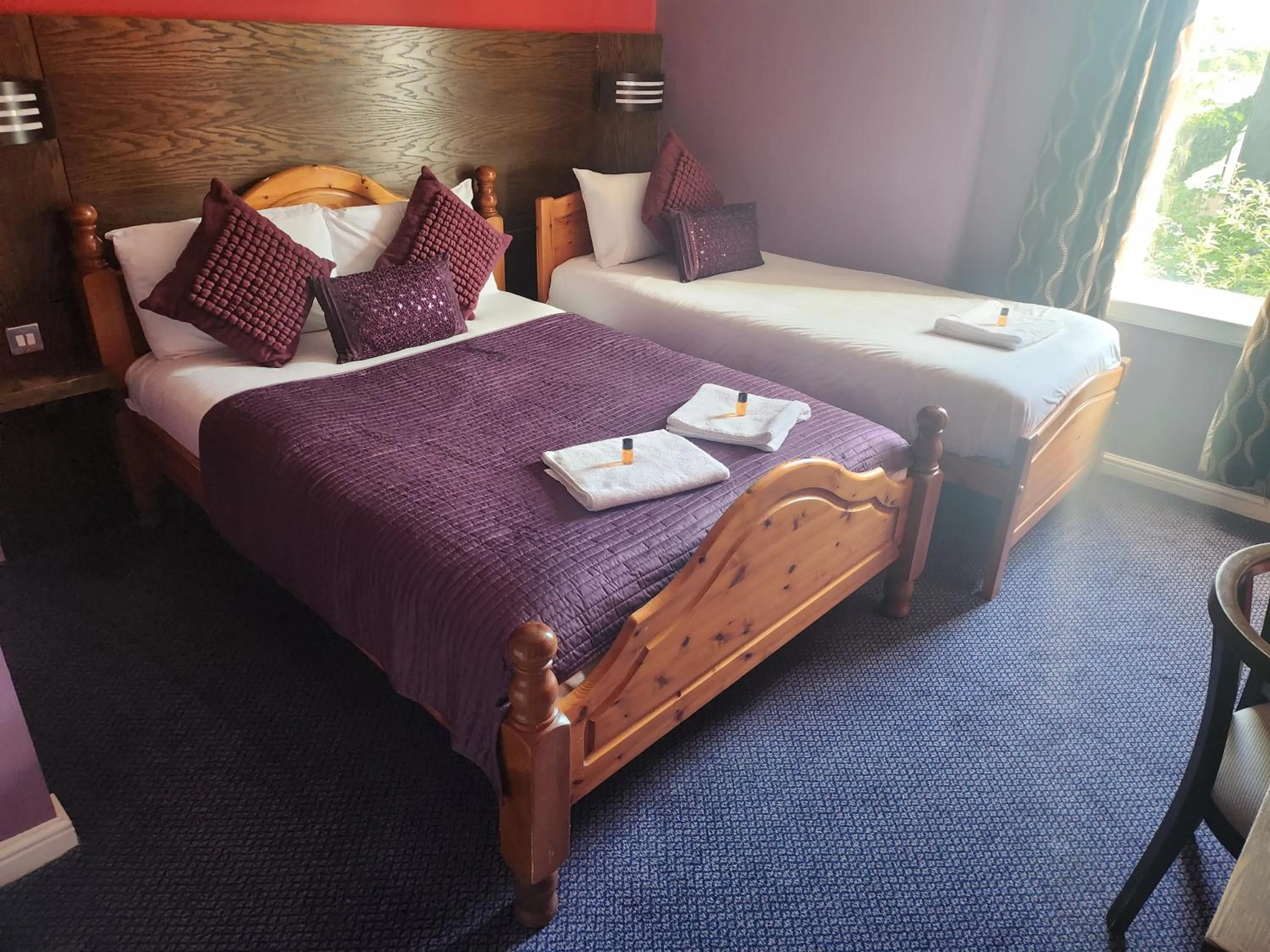 Bed in The Queensberry Hotel